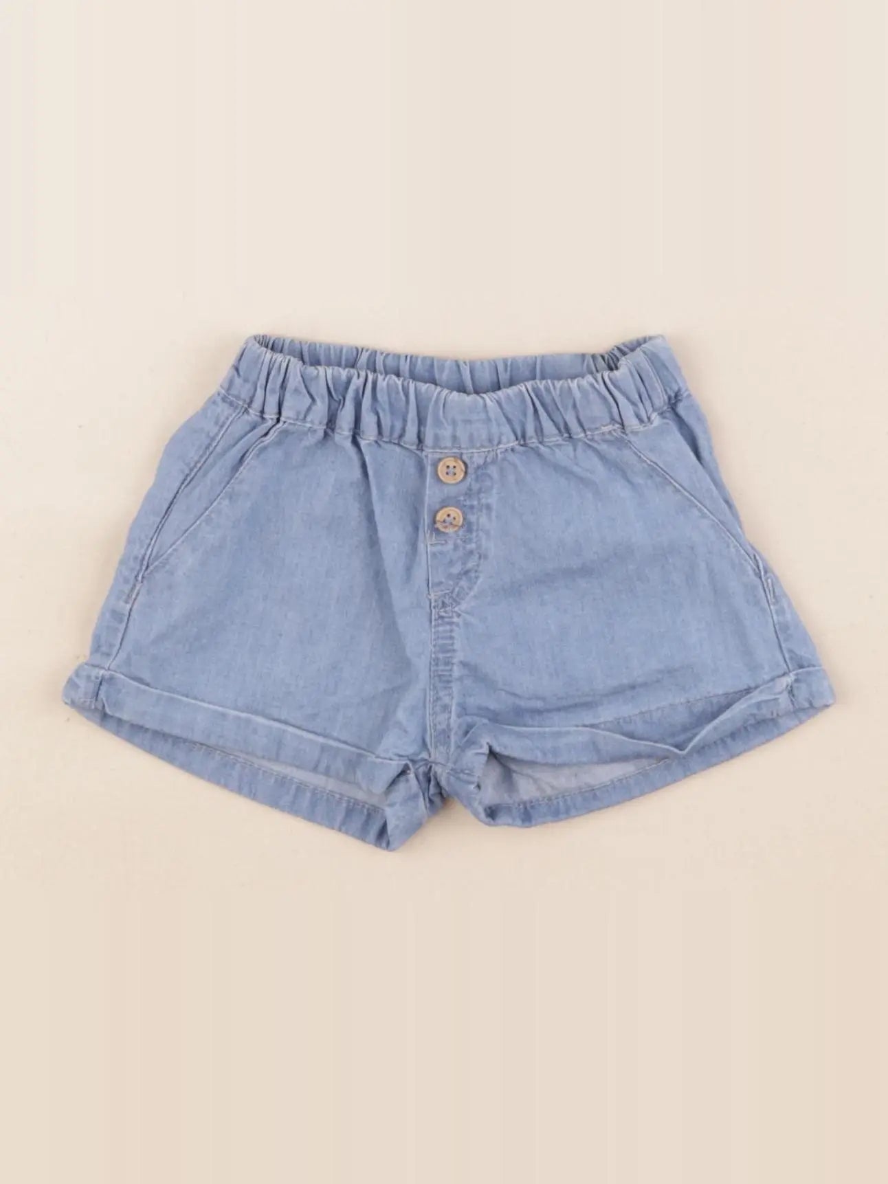 Mango - short bleu - 1/3 mois