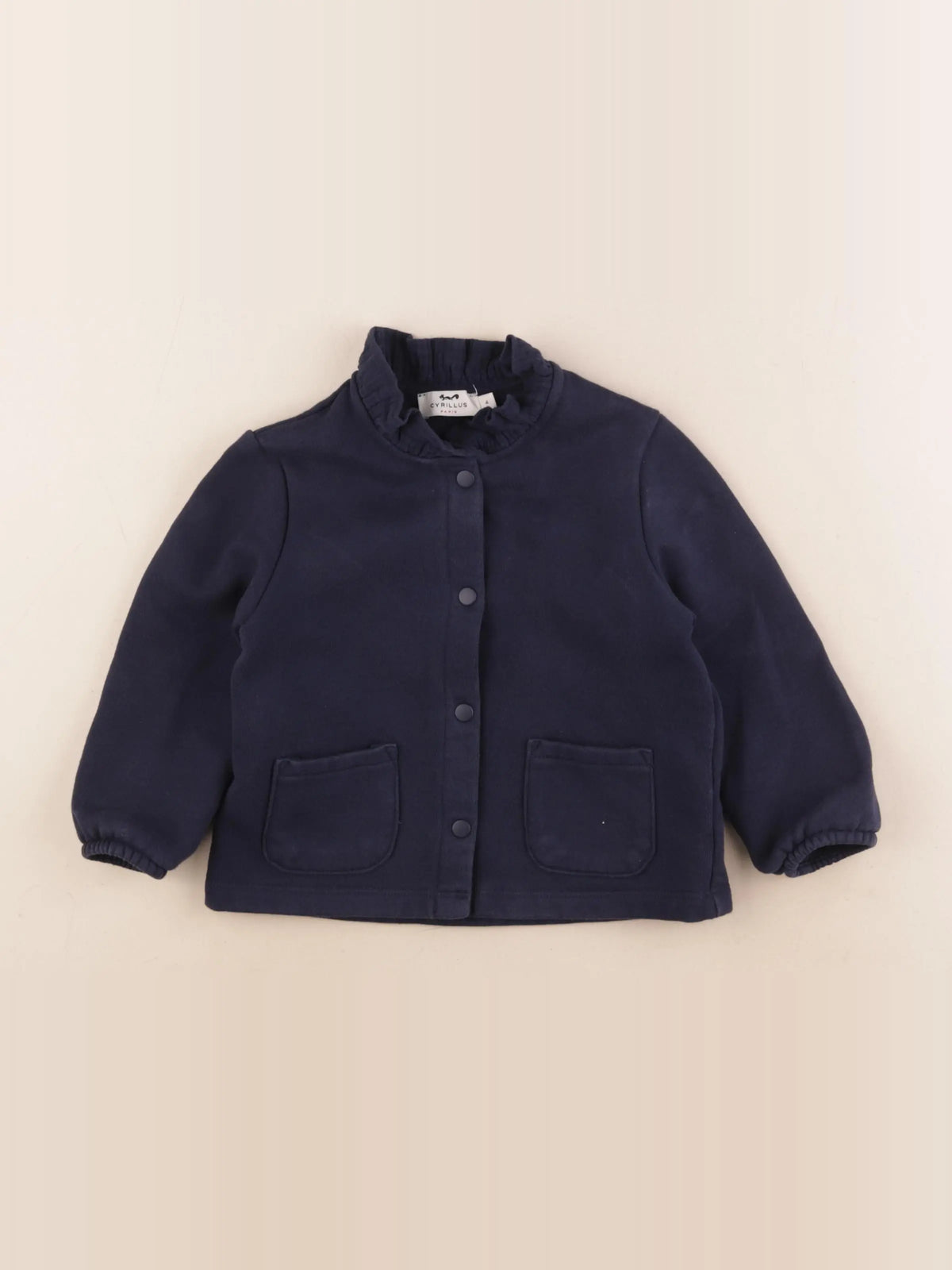 Cyrillus - sweat bleu - 4 ans