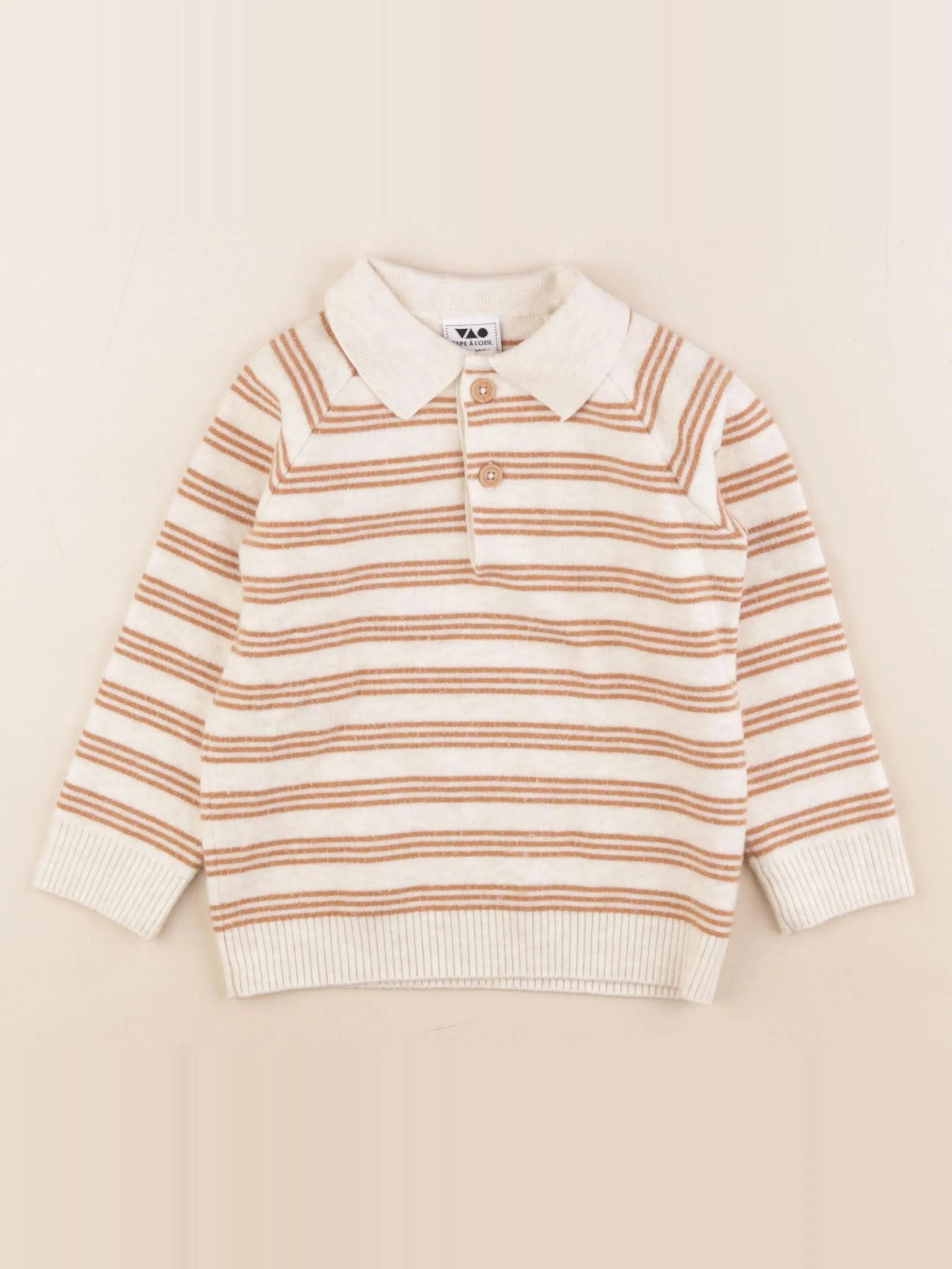 Tape à l'oeil - pull beige, marron - 36 mois