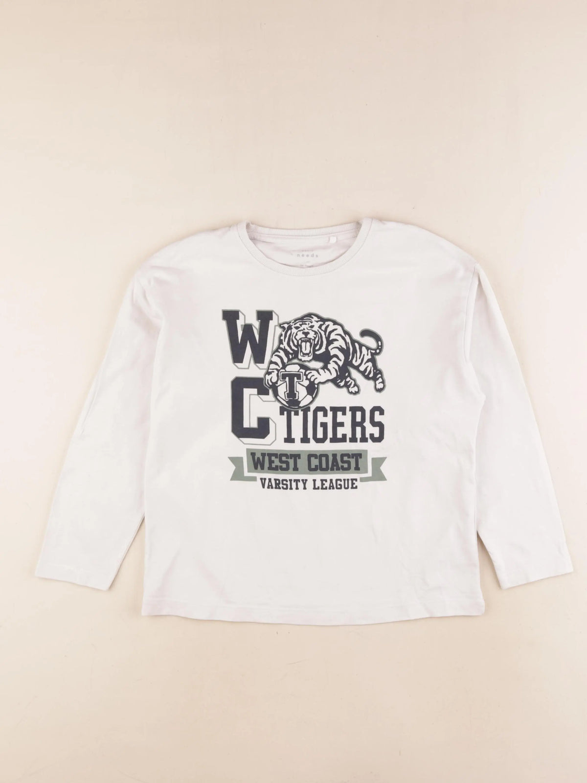 Name it - tee-shirt beige - 7/8 ans