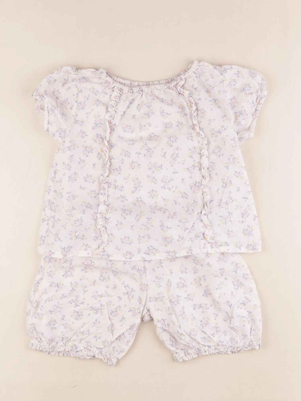 Boutchou - pyjama coton multicolore - 24 mois