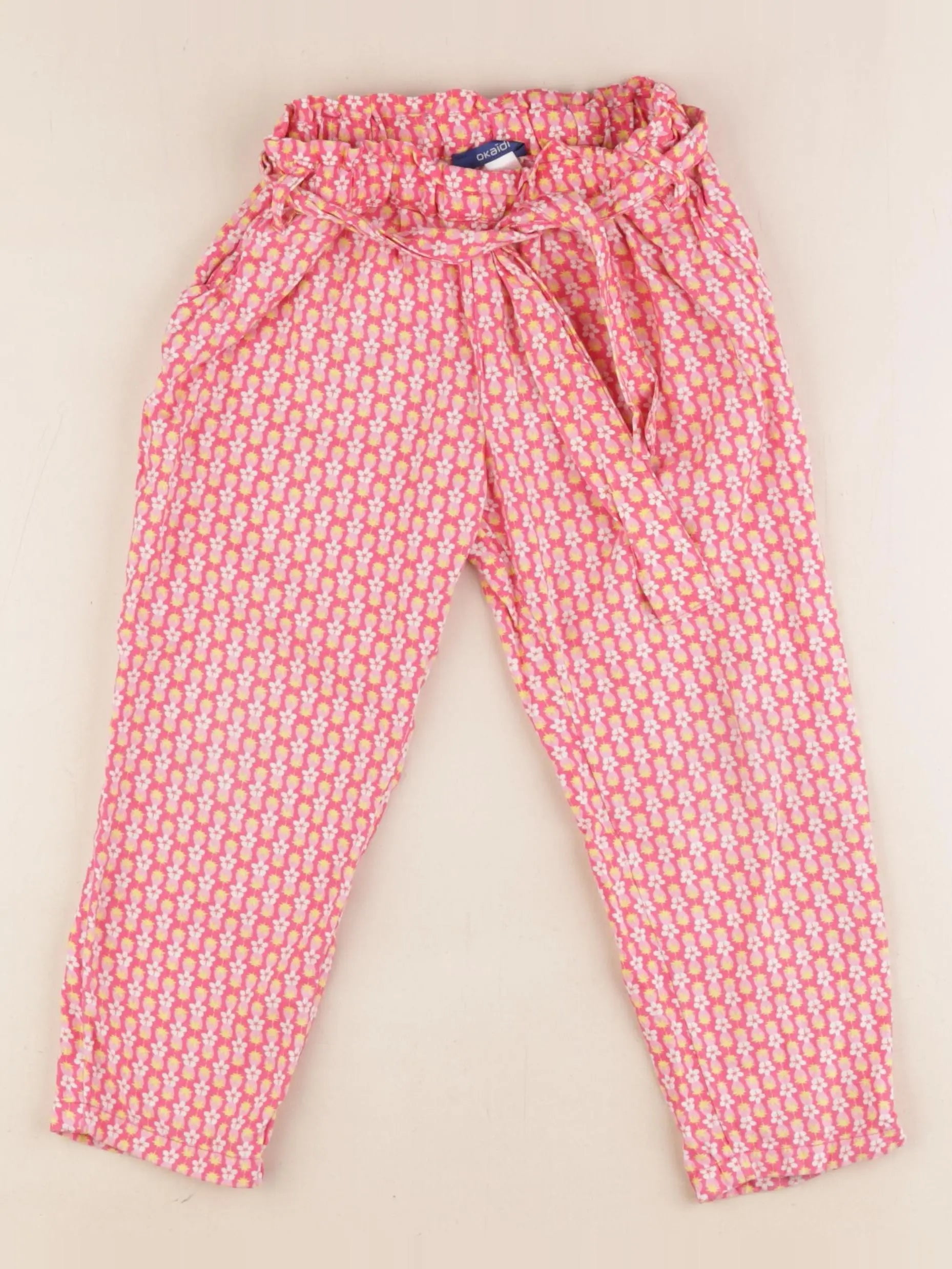 Okaidi - pantalon rose - 4 ans