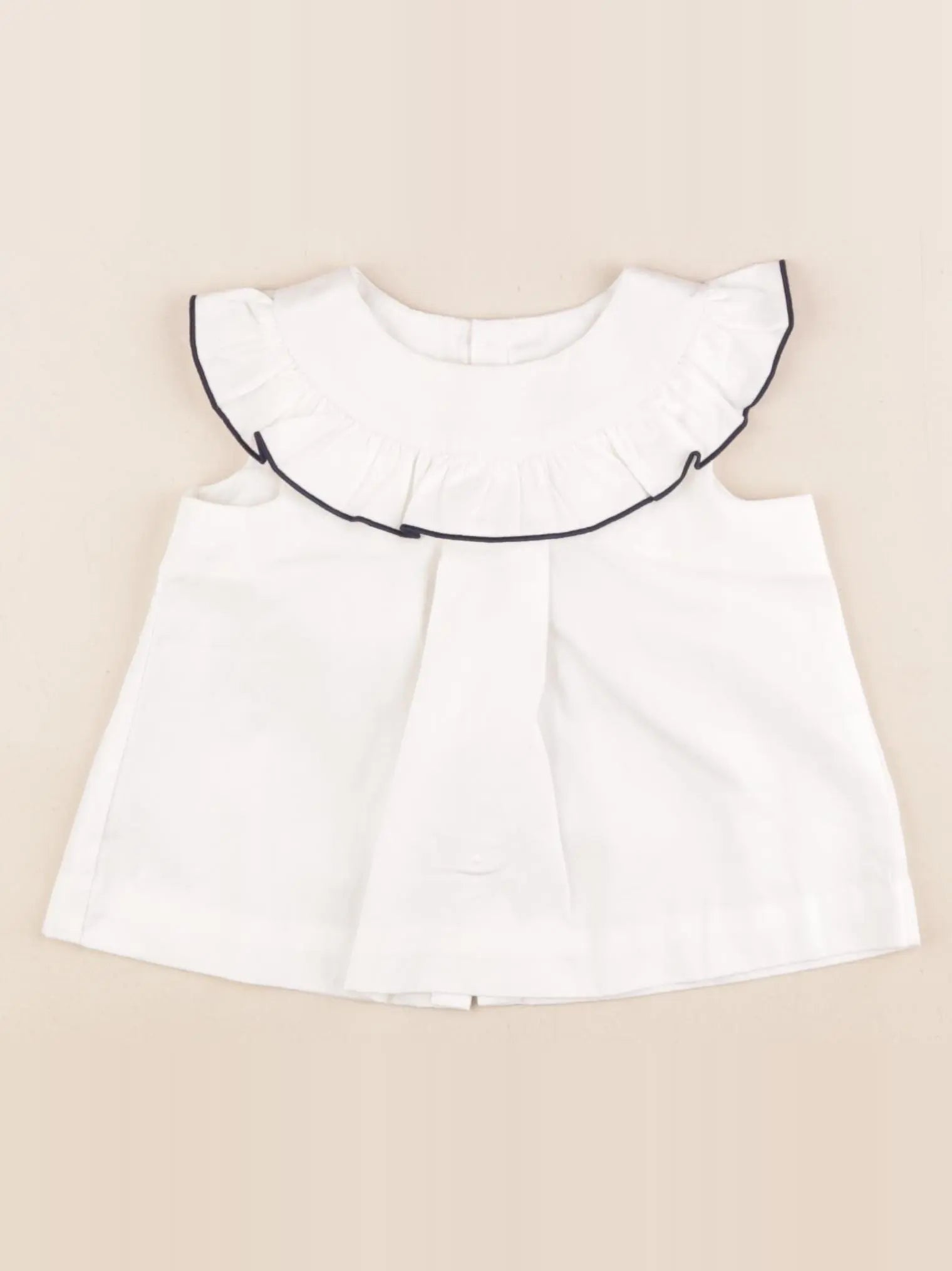 Jacadi - blouse blanc - 12 mois