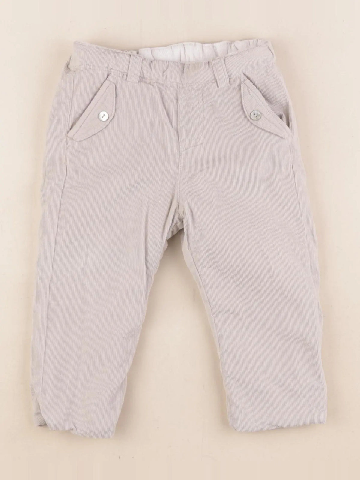 Tartine & Chocolat - pantalon réversible gris - 12 mois