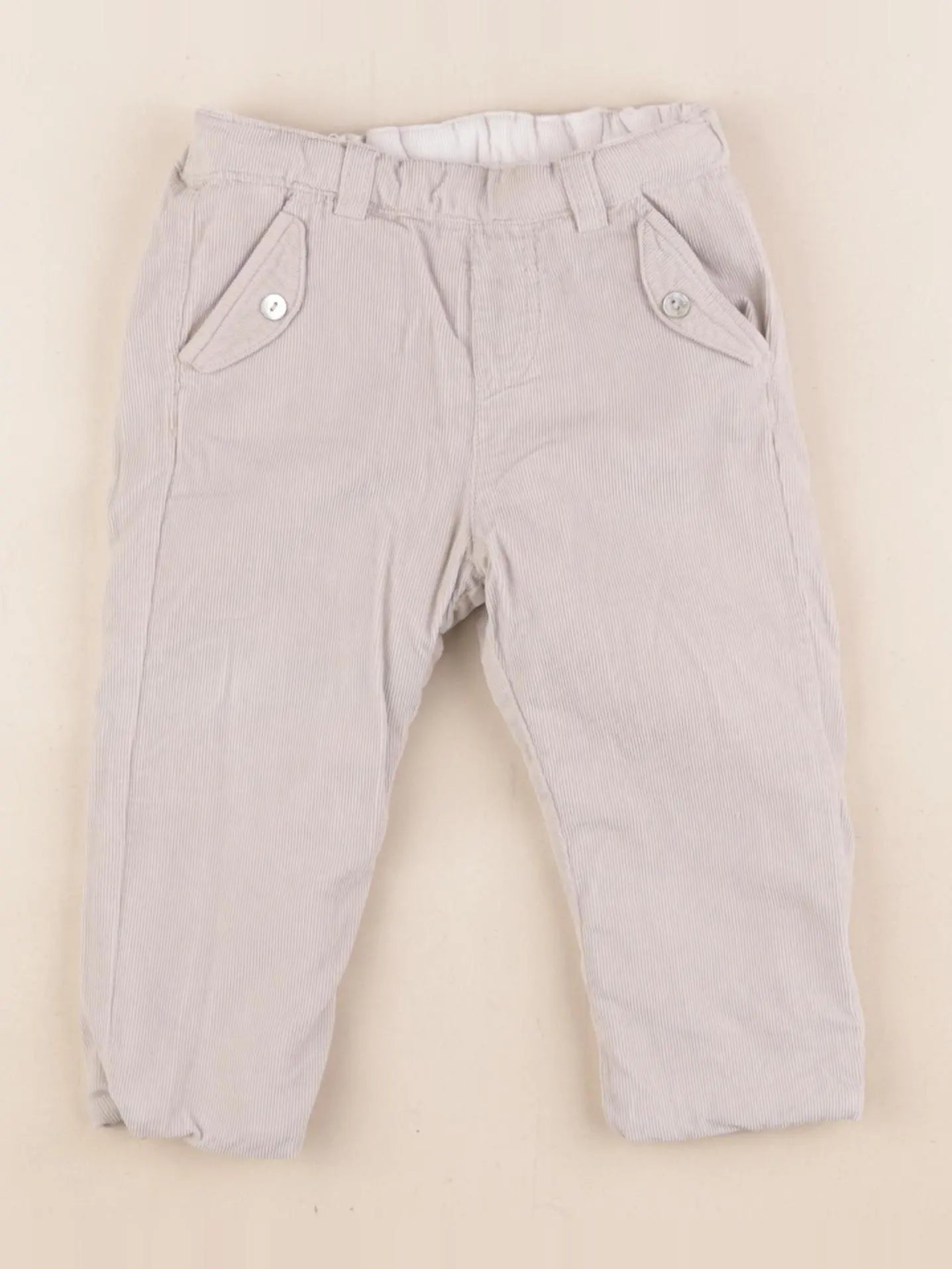 Tartine & Chocolat - pantalon réversible gris - 12 mois