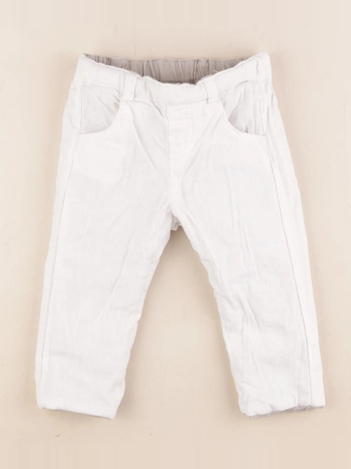 Tartine & Chocolat - pantalon réversible gris - 12 mois