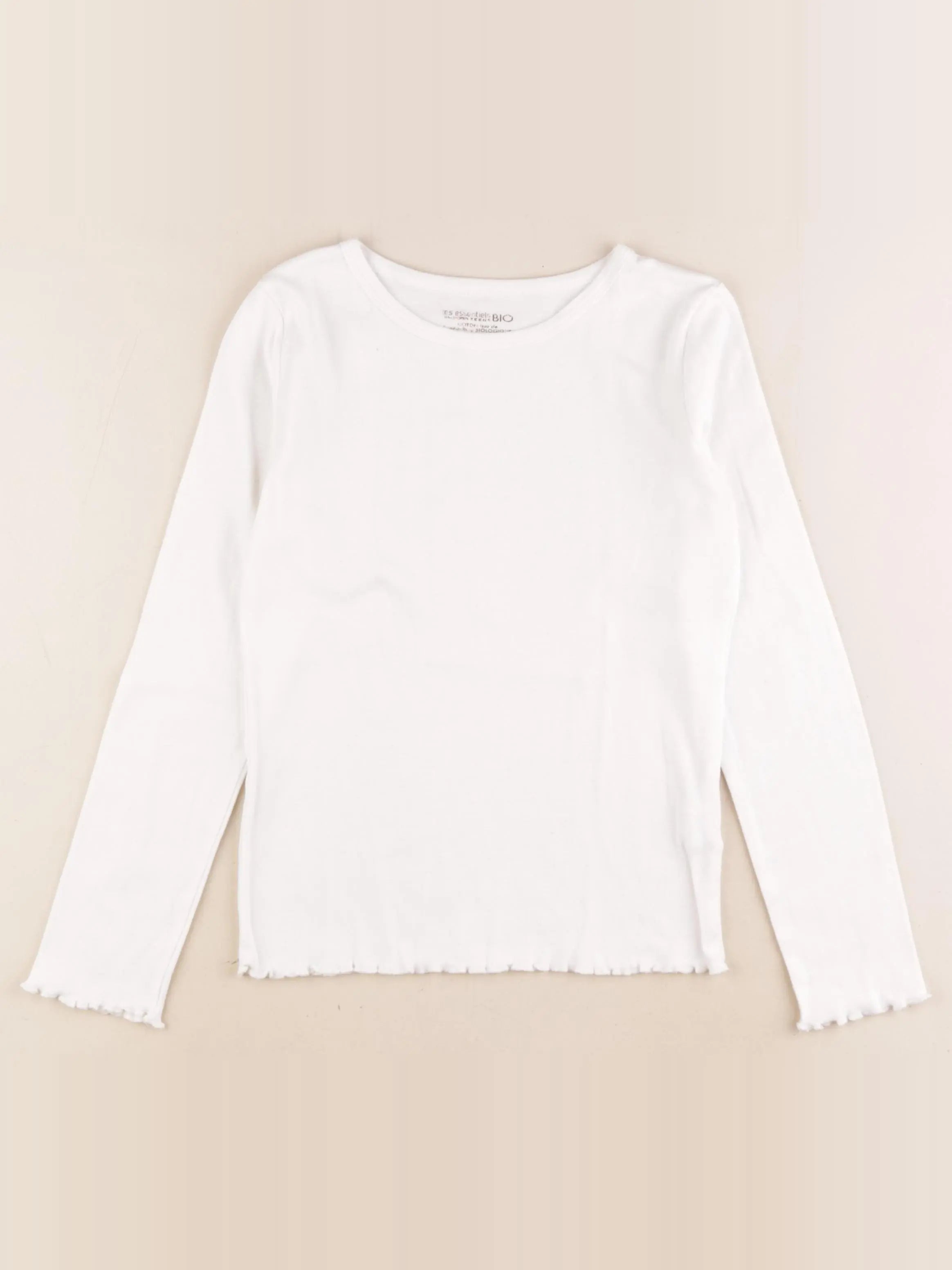 Monoprix - maillot de corps blanc - 10 ans