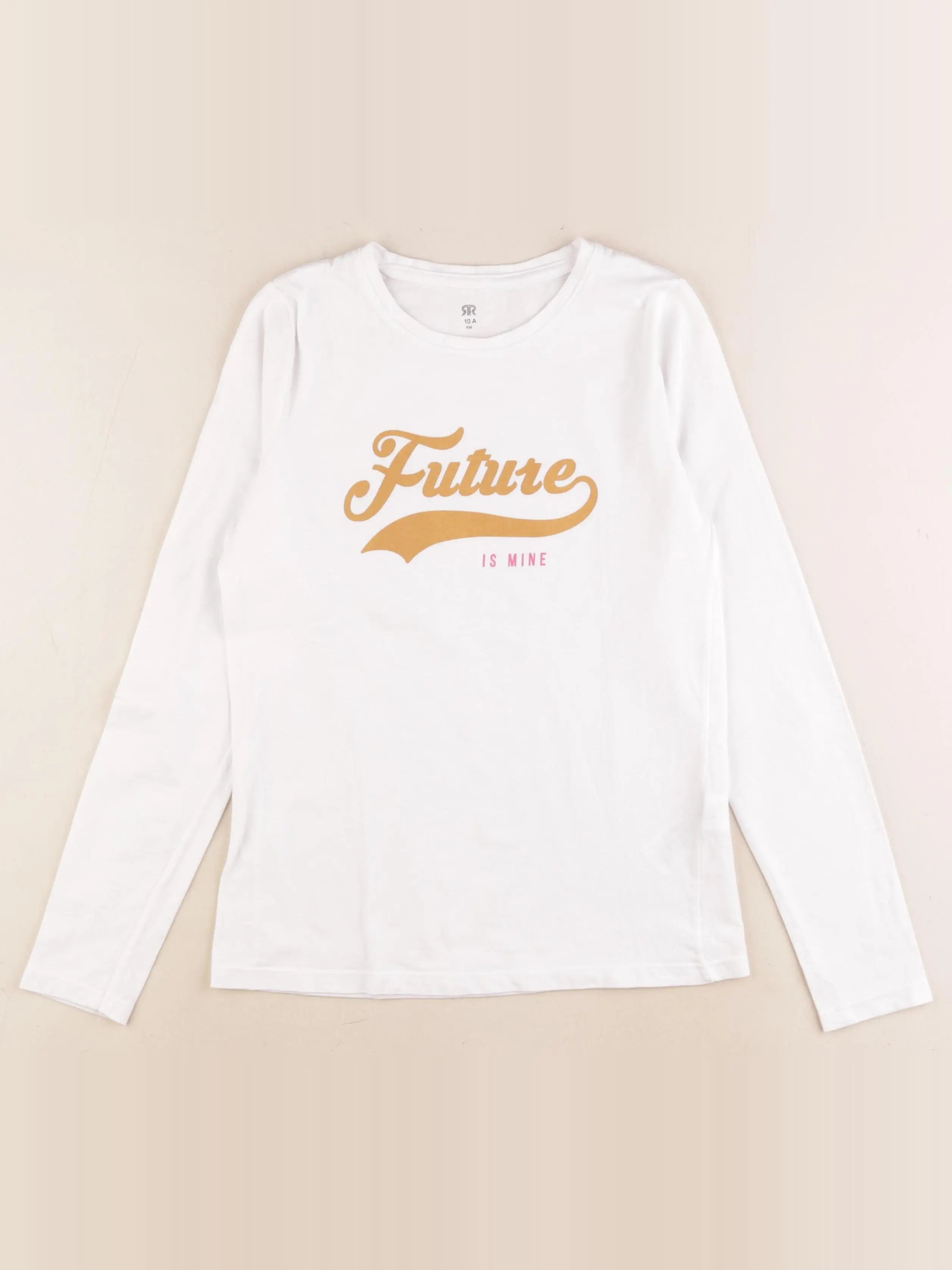La Redoute - tee-shirt blanc - 10 ans