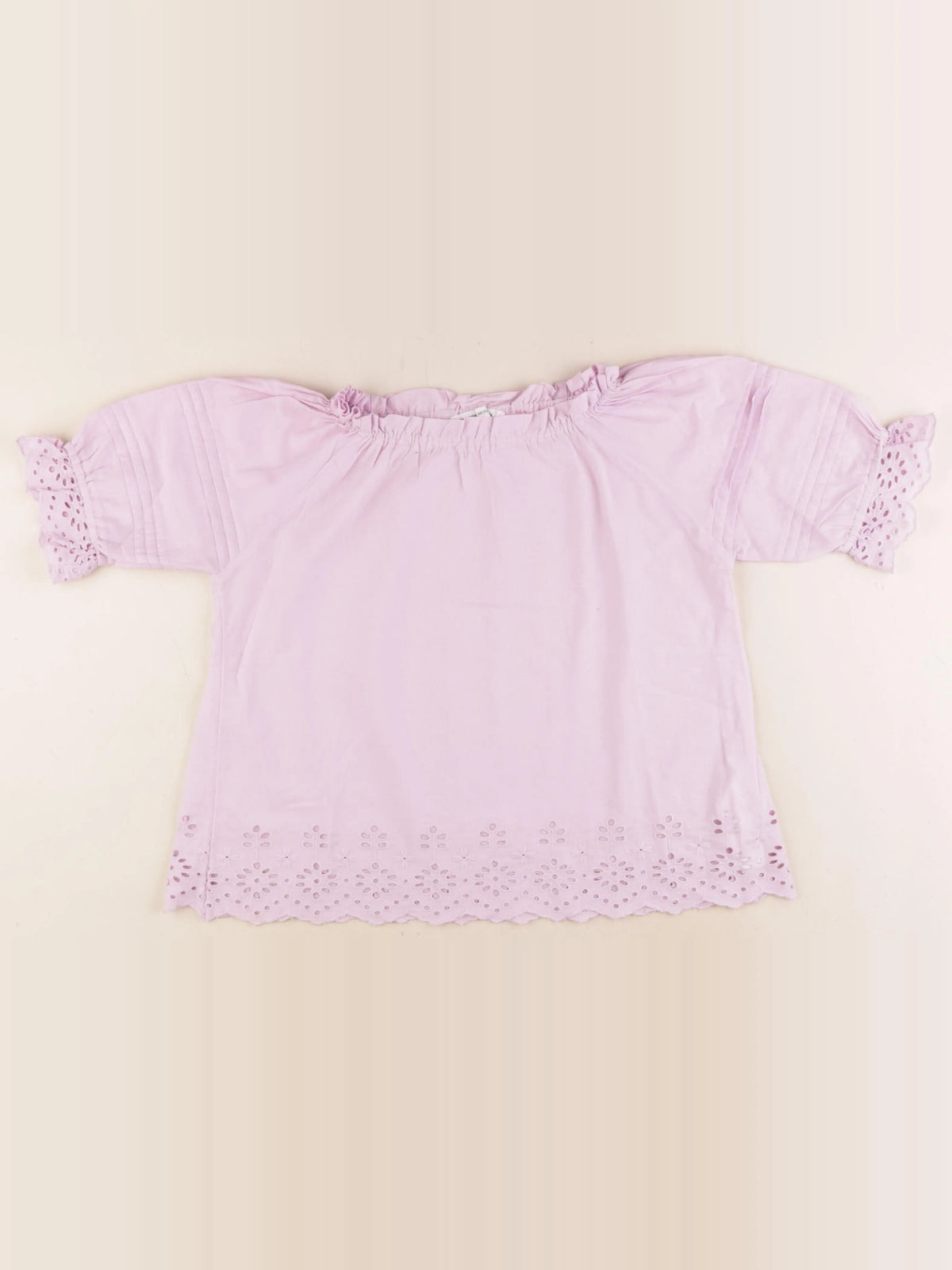 Monoprix - blouse violet - 10 ans
