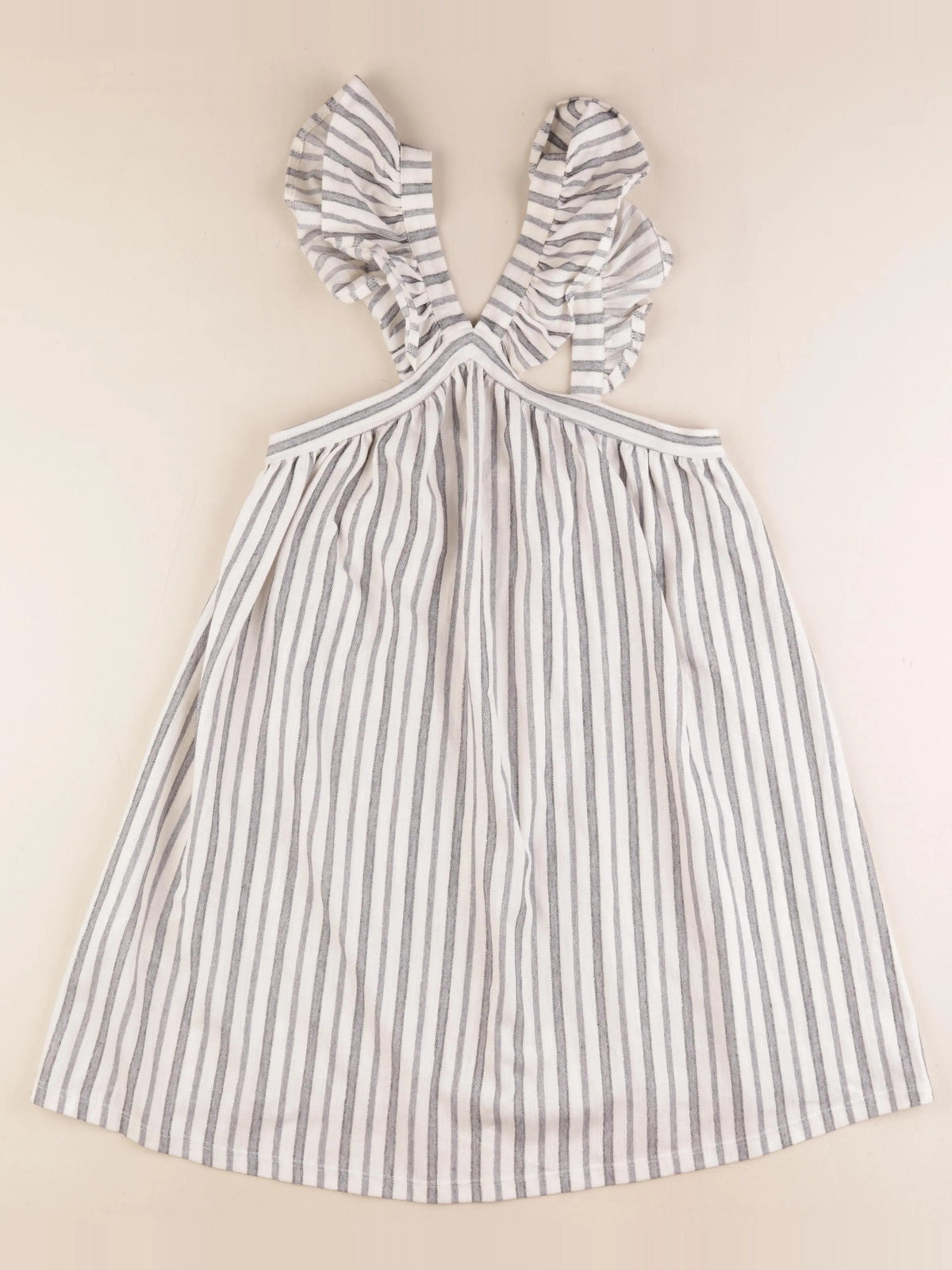 Mango - robe gris, blanc - 11/12 ans