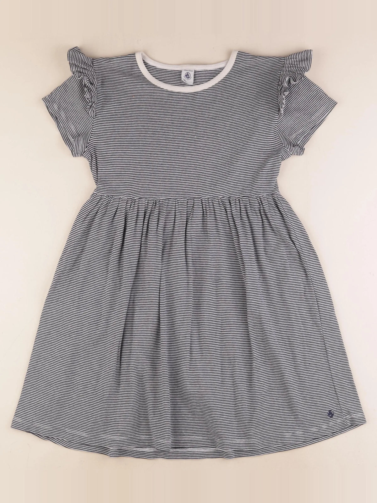Petit Bateau - robe bleu - 12 ans