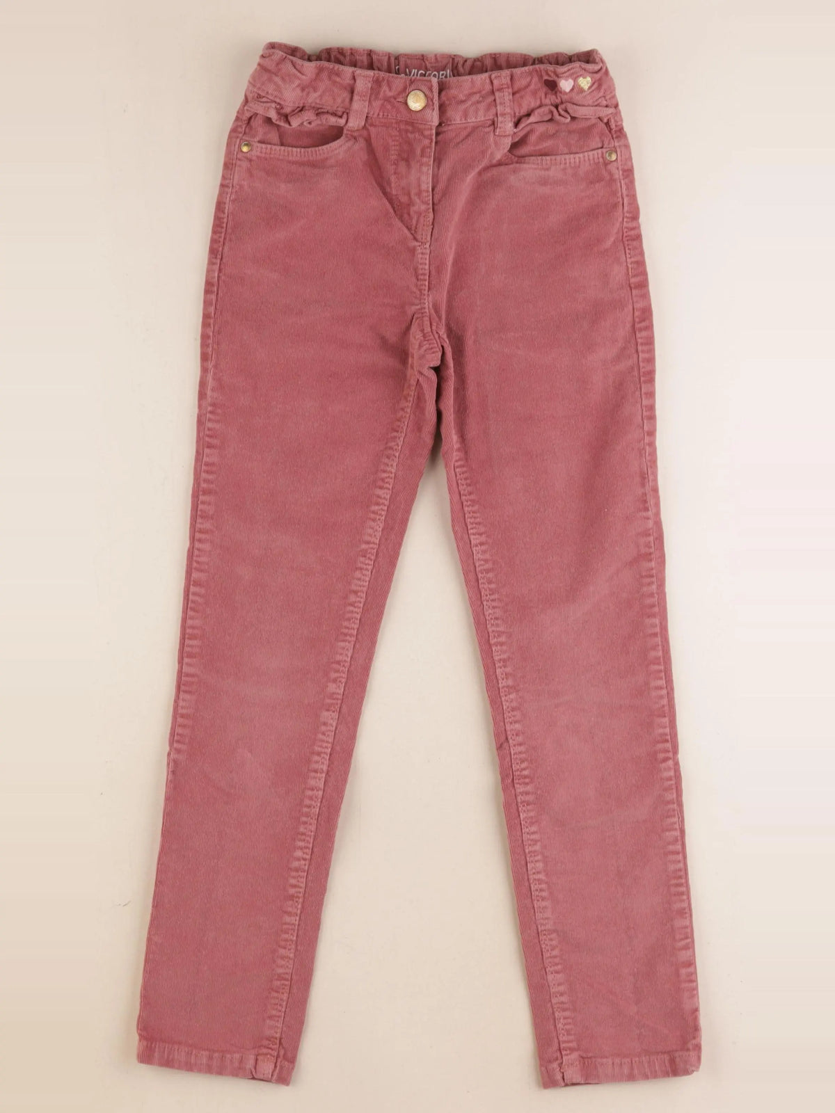Tape à l'oeil - pantalon rouge - 8 ans