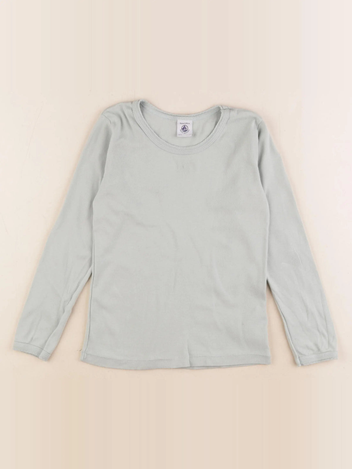 Petit Bateau - maillot de corps vert - 8 ans