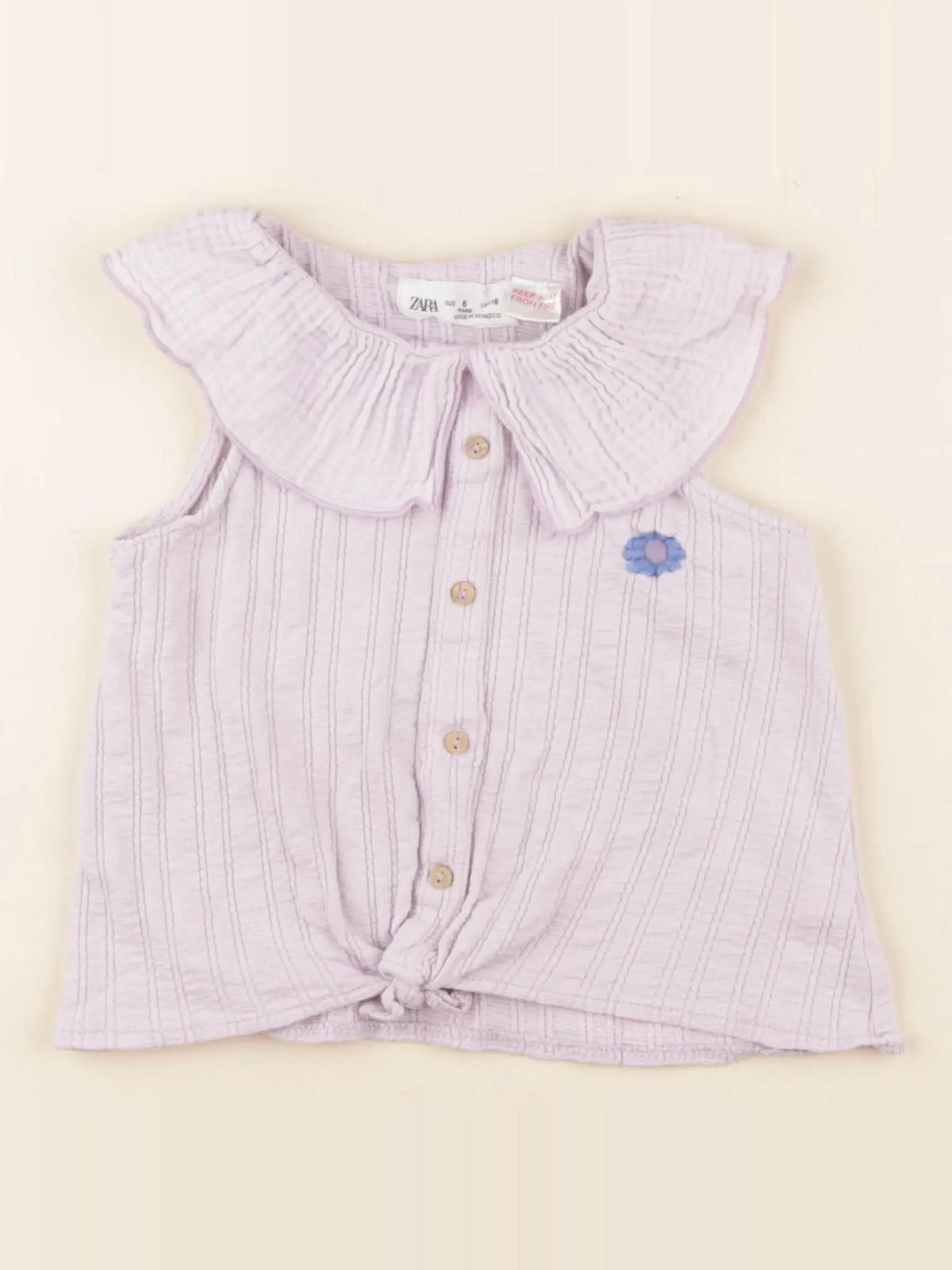 Zara - débardeur violet - 6 ans