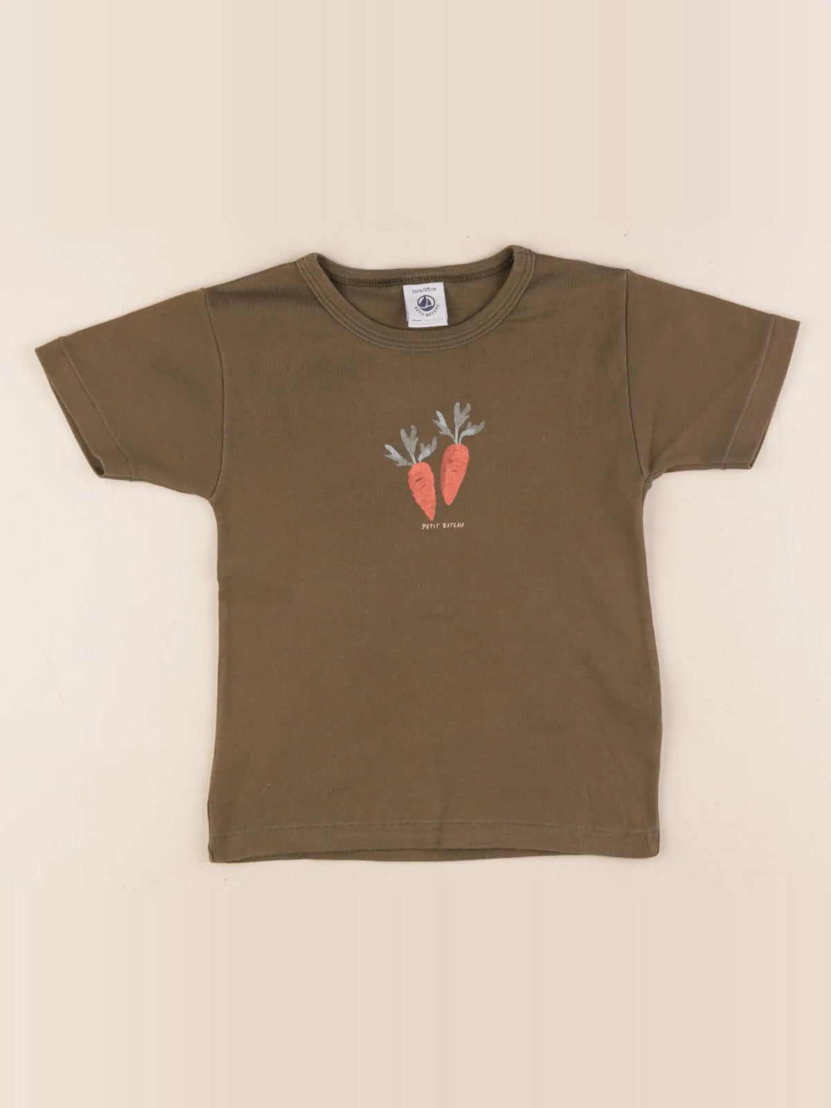 Petit Bateau - maillot de corps vert - 3 ans