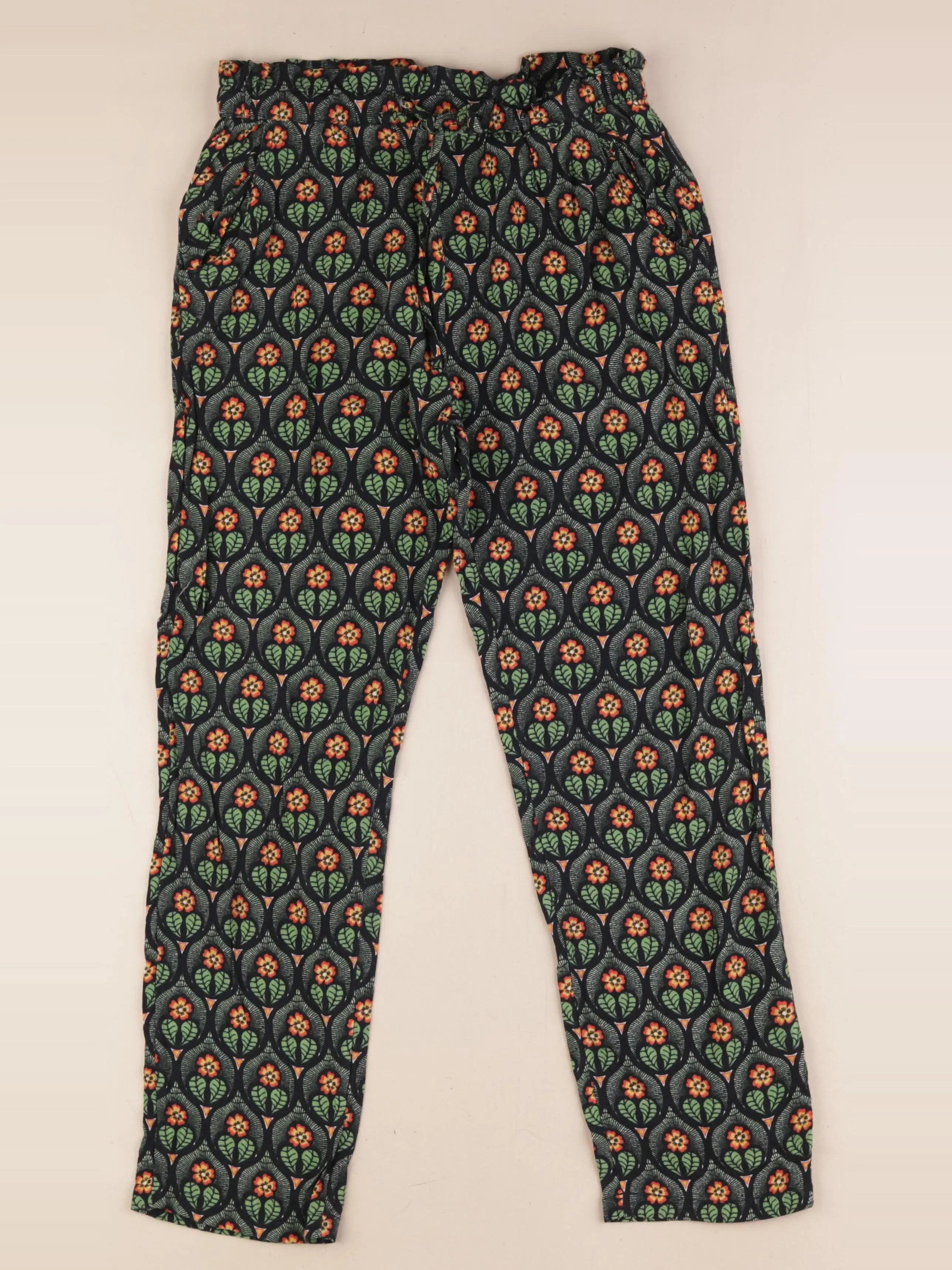 Monoprix - pantalon multicolore - 12 ans