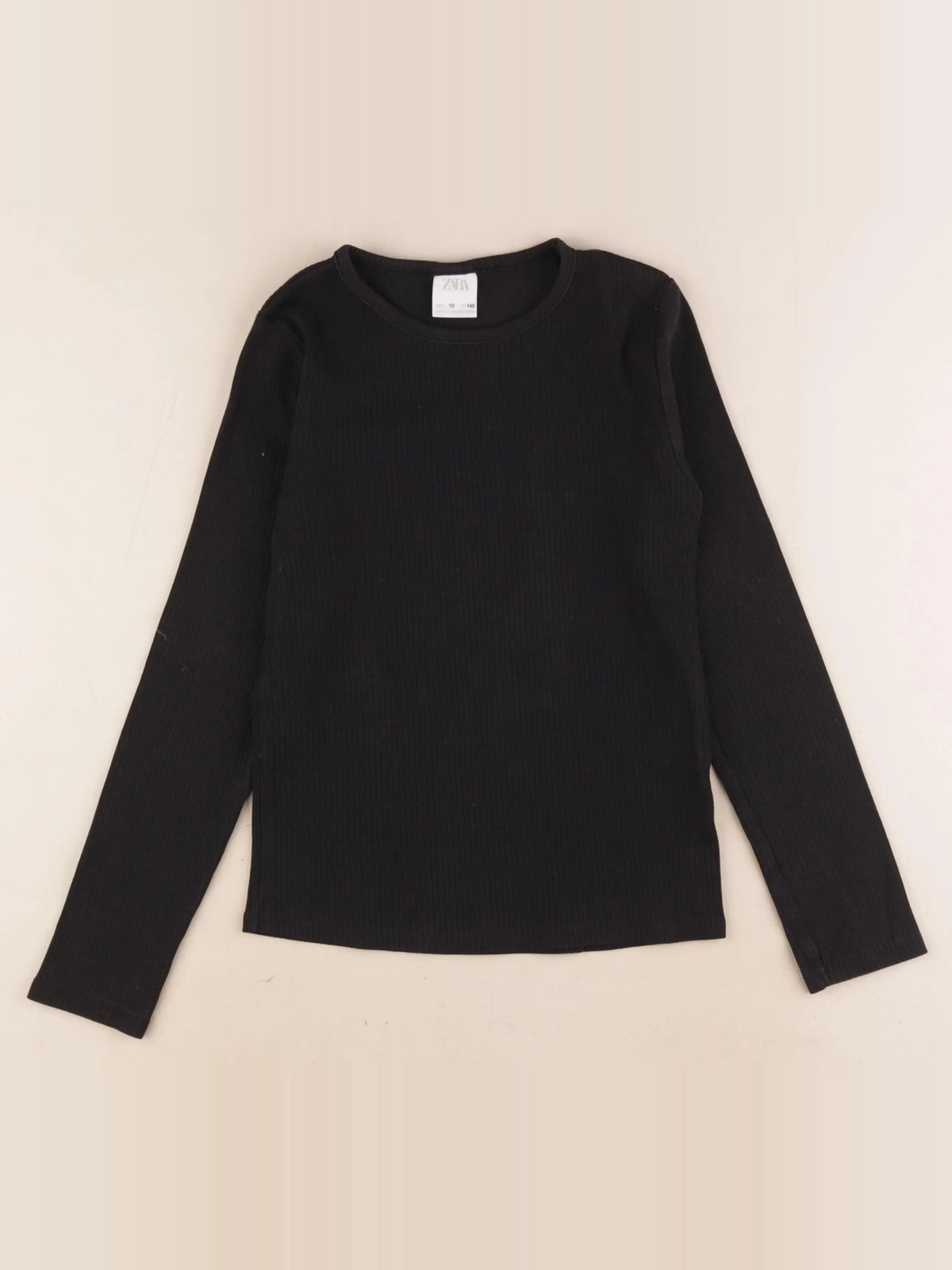 Zara - tee-shirt noir - 10 ans