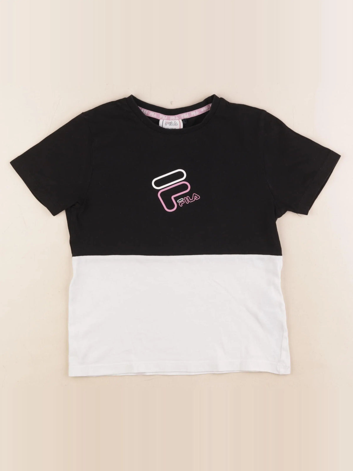 Fila - tee-shirt multicolore - 7/8 ans
