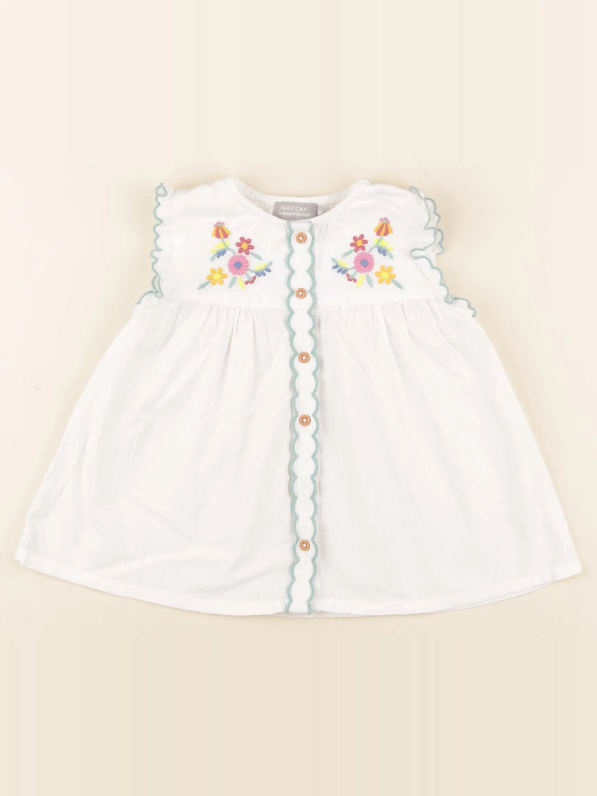 Boutchou - robe multicolore - 24 mois
