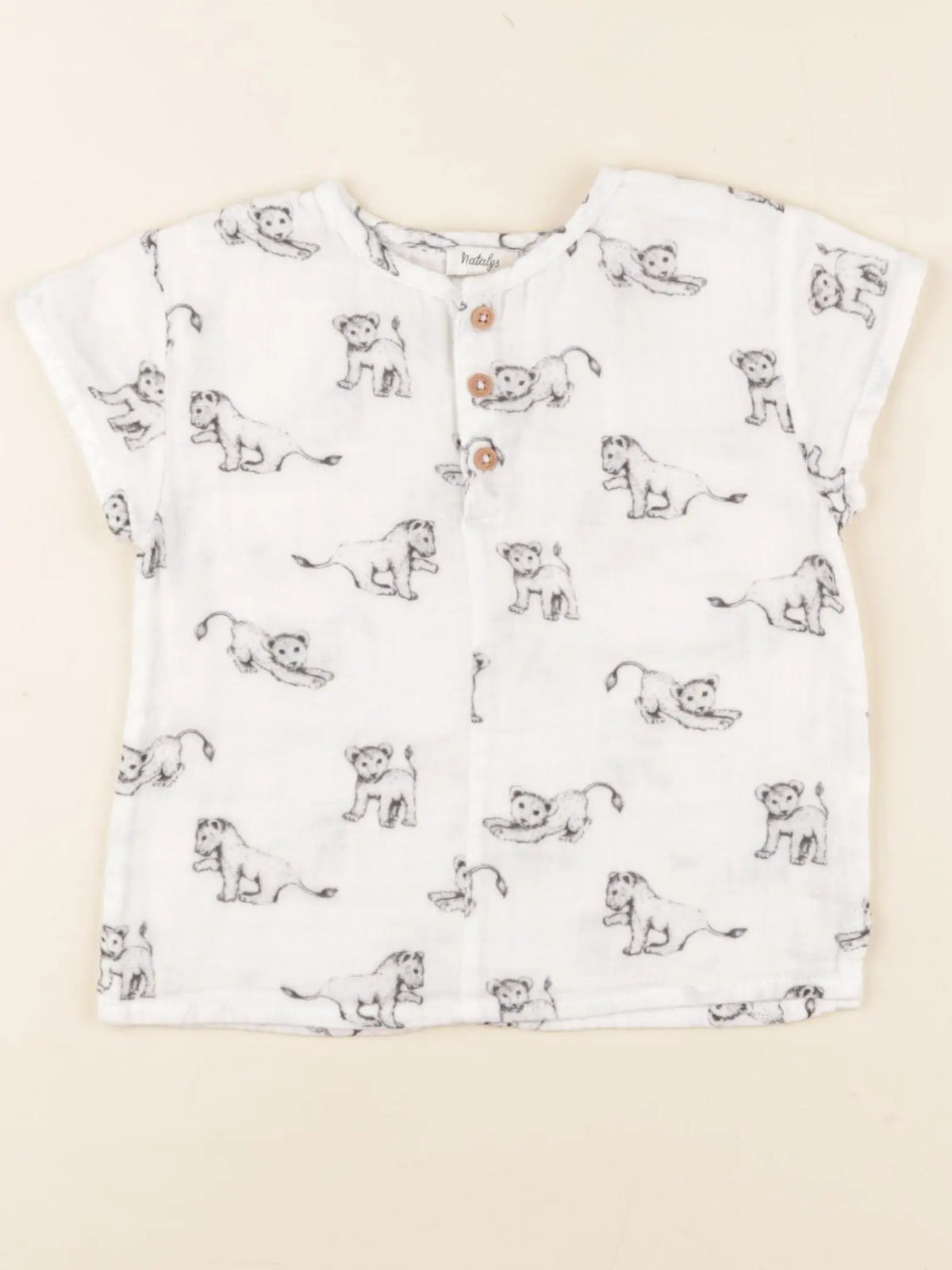 Natalys - chemise blanc - 36 mois