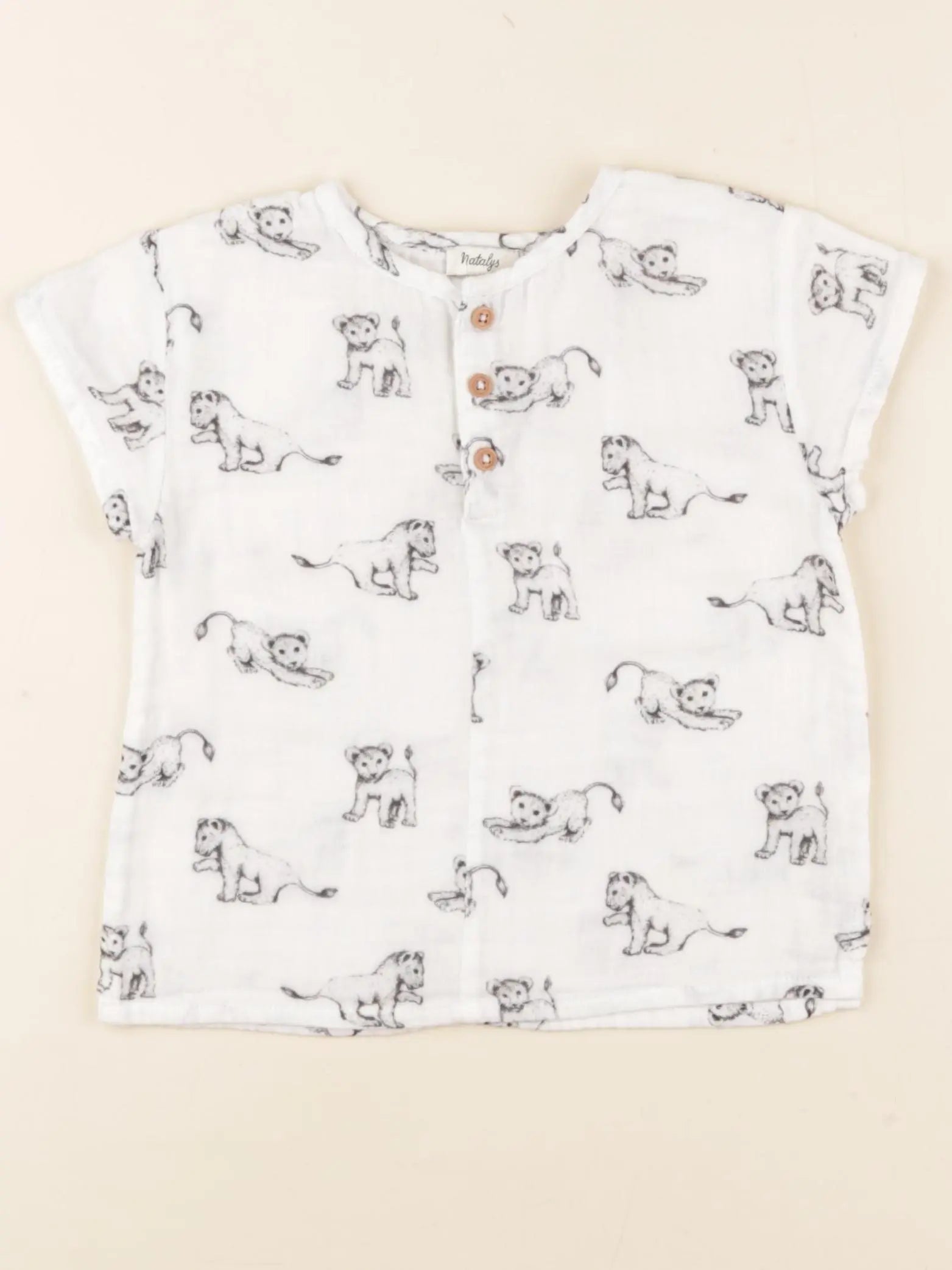Natalys - chemise blanc - 36 mois