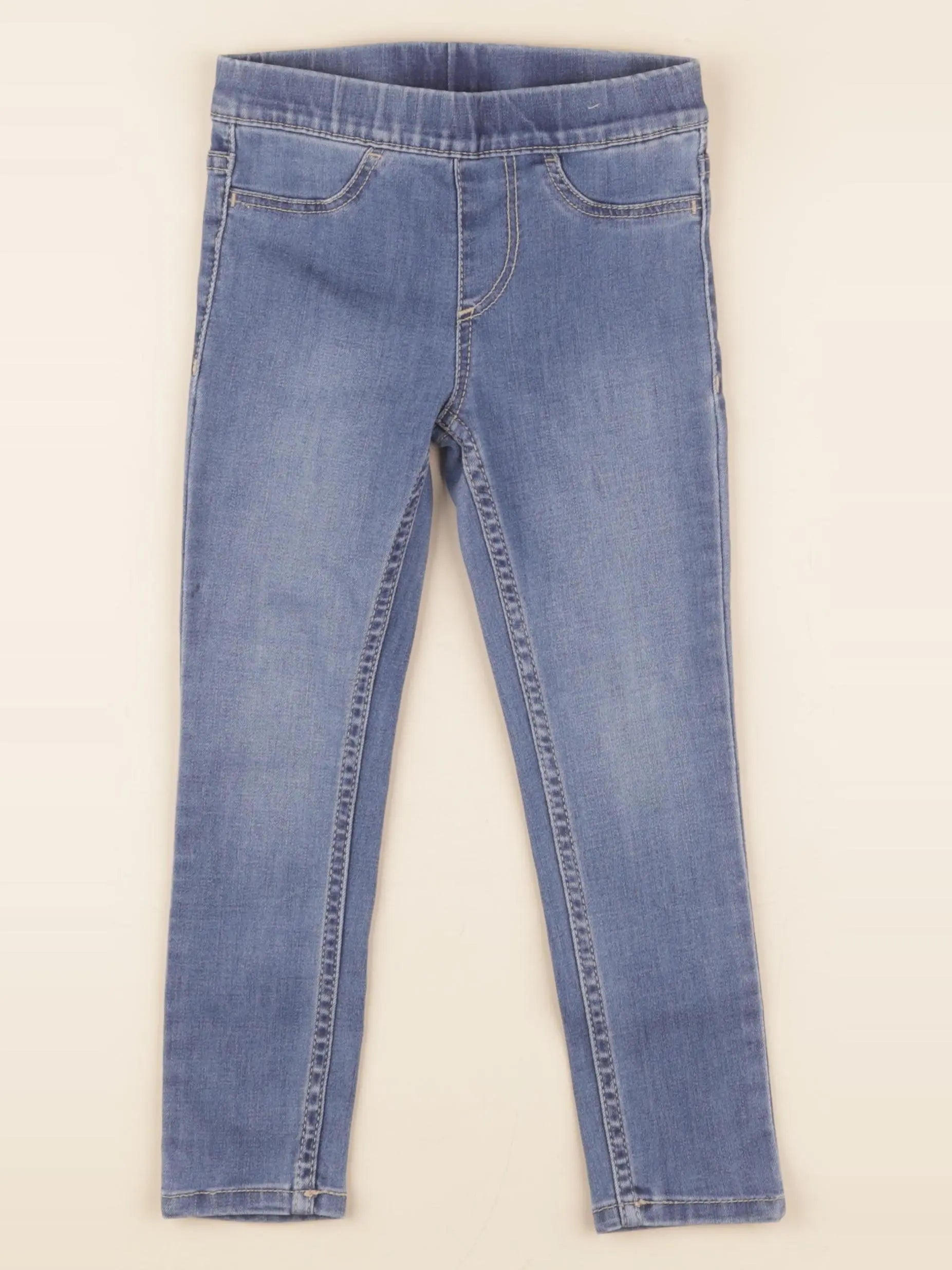 H&M - jegging bleu - 2/3 ans