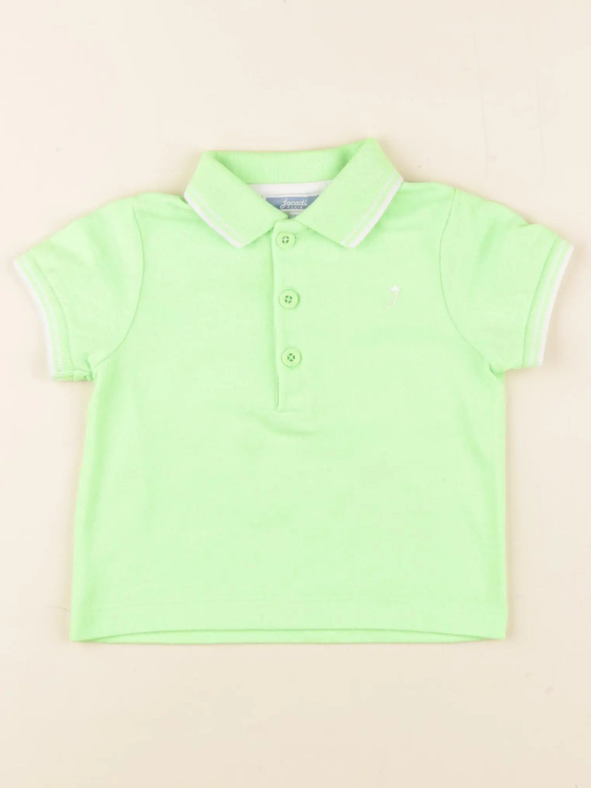 Jacadi - polo vert - 12 mois