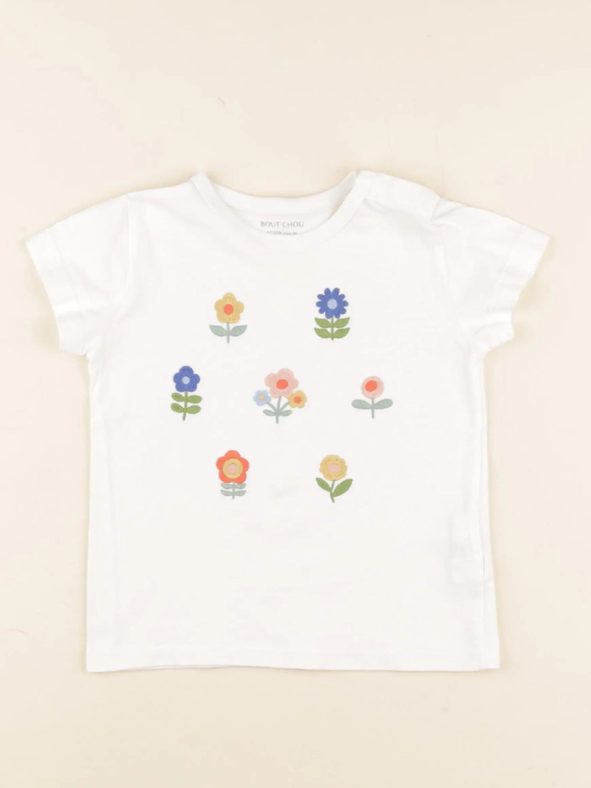Boutchou - tee-shirt blanc - 36 mois