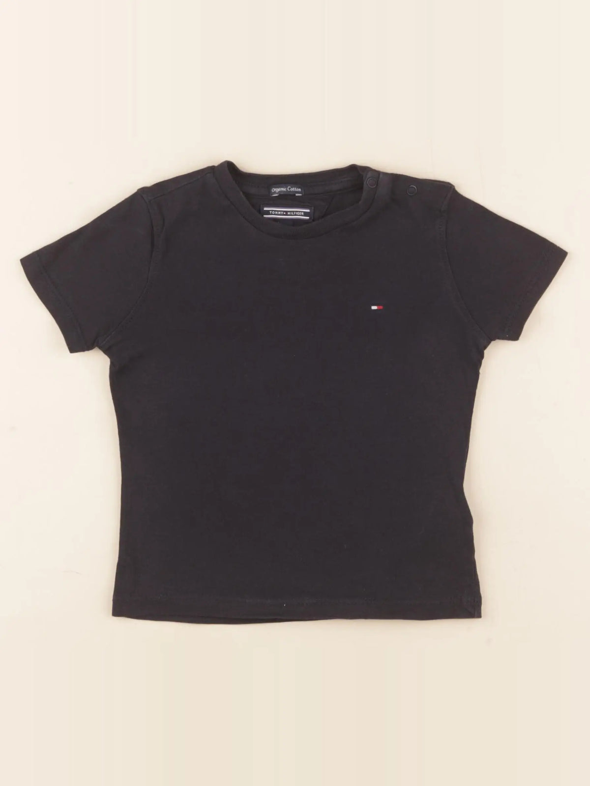 Tommy Hilfiger - tee-shirt bleu - 12 mois