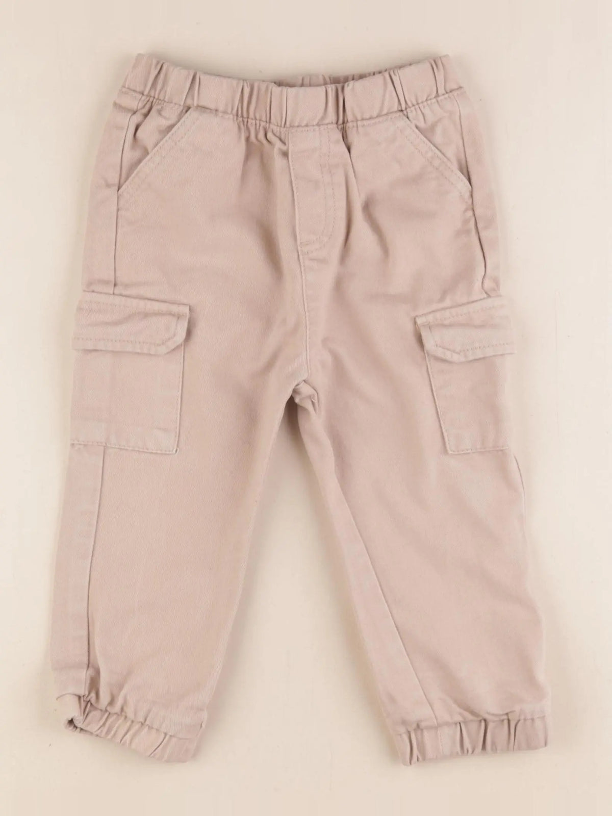 Vertbaudet - jean beige - 24 mois