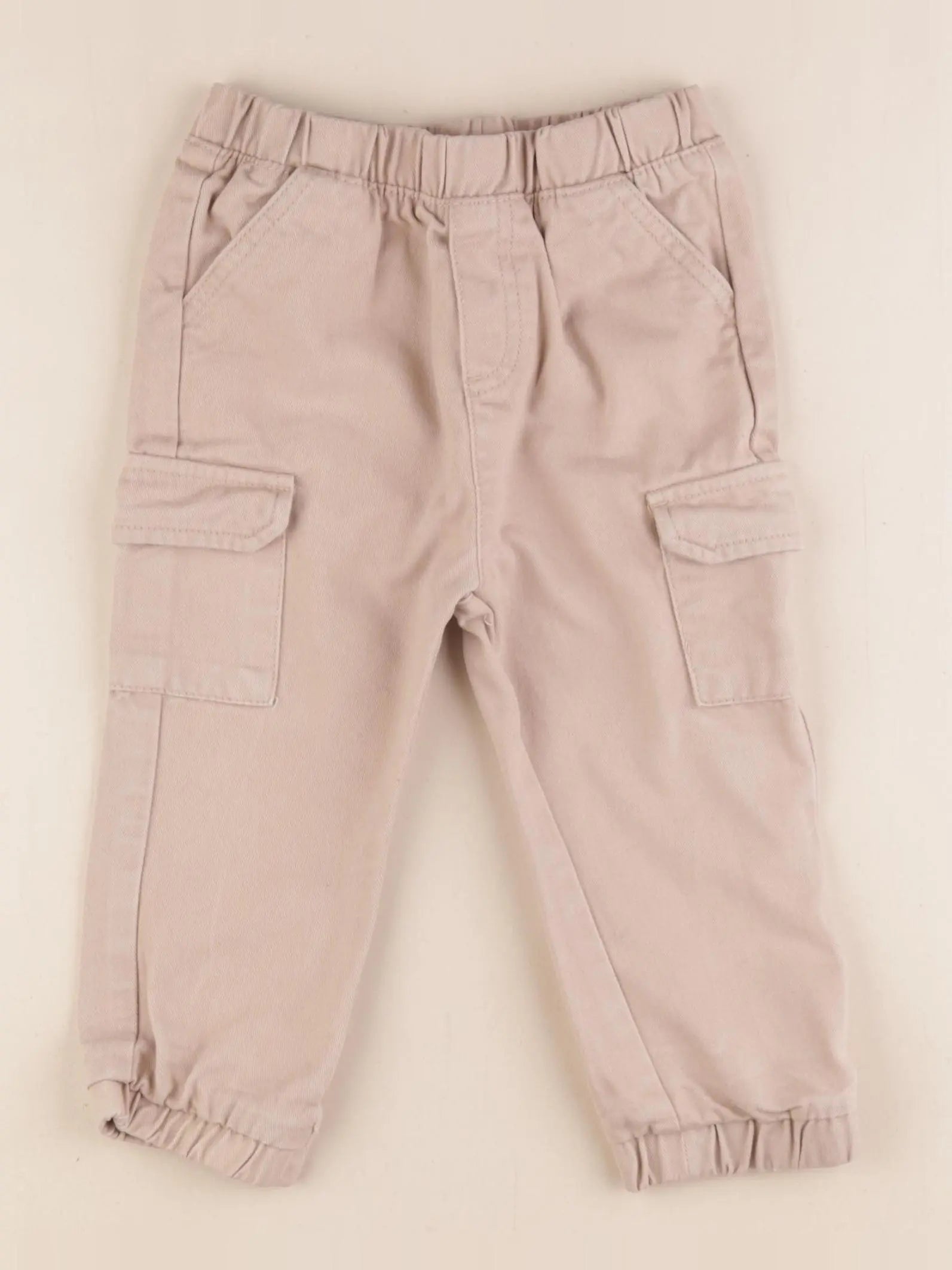 Vertbaudet - jean beige - 24 mois