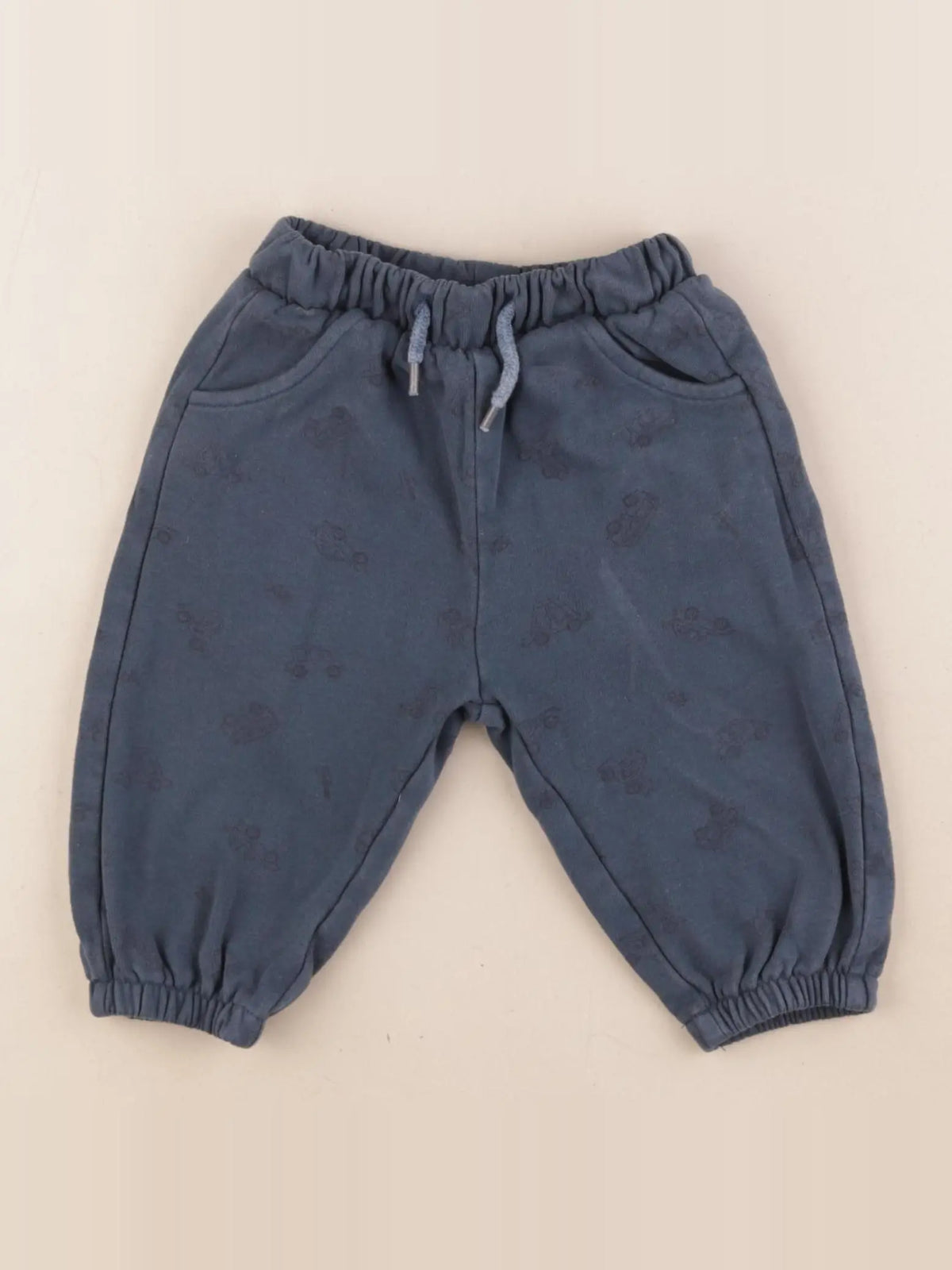 Vertbaudet - jogging bleu - 12 mois
