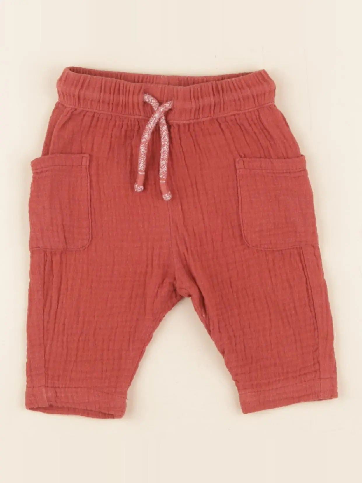 Vertbaudet - pantalon marron - 3 mois