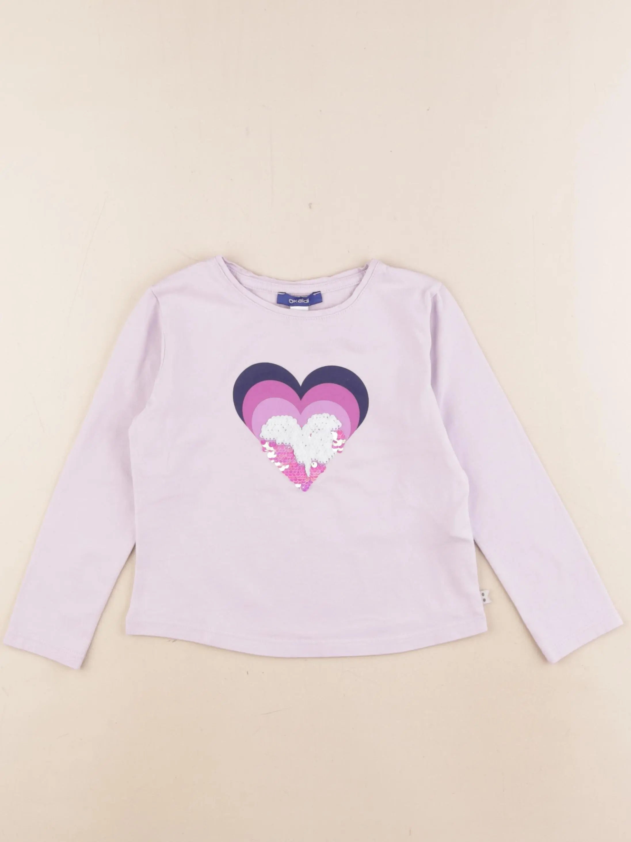Okaidi - tee-shirt rose - 4 ans