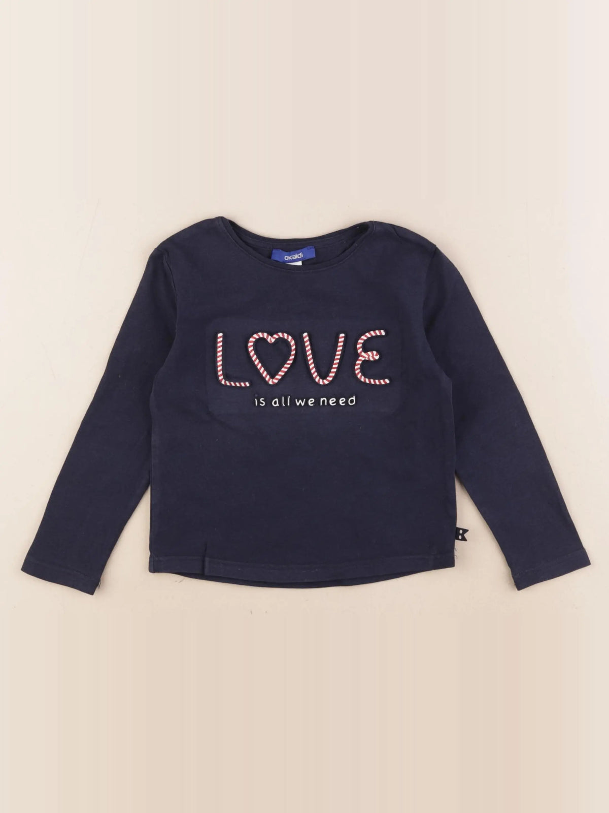 Okaidi - tee-shirt bleu - 3 ans