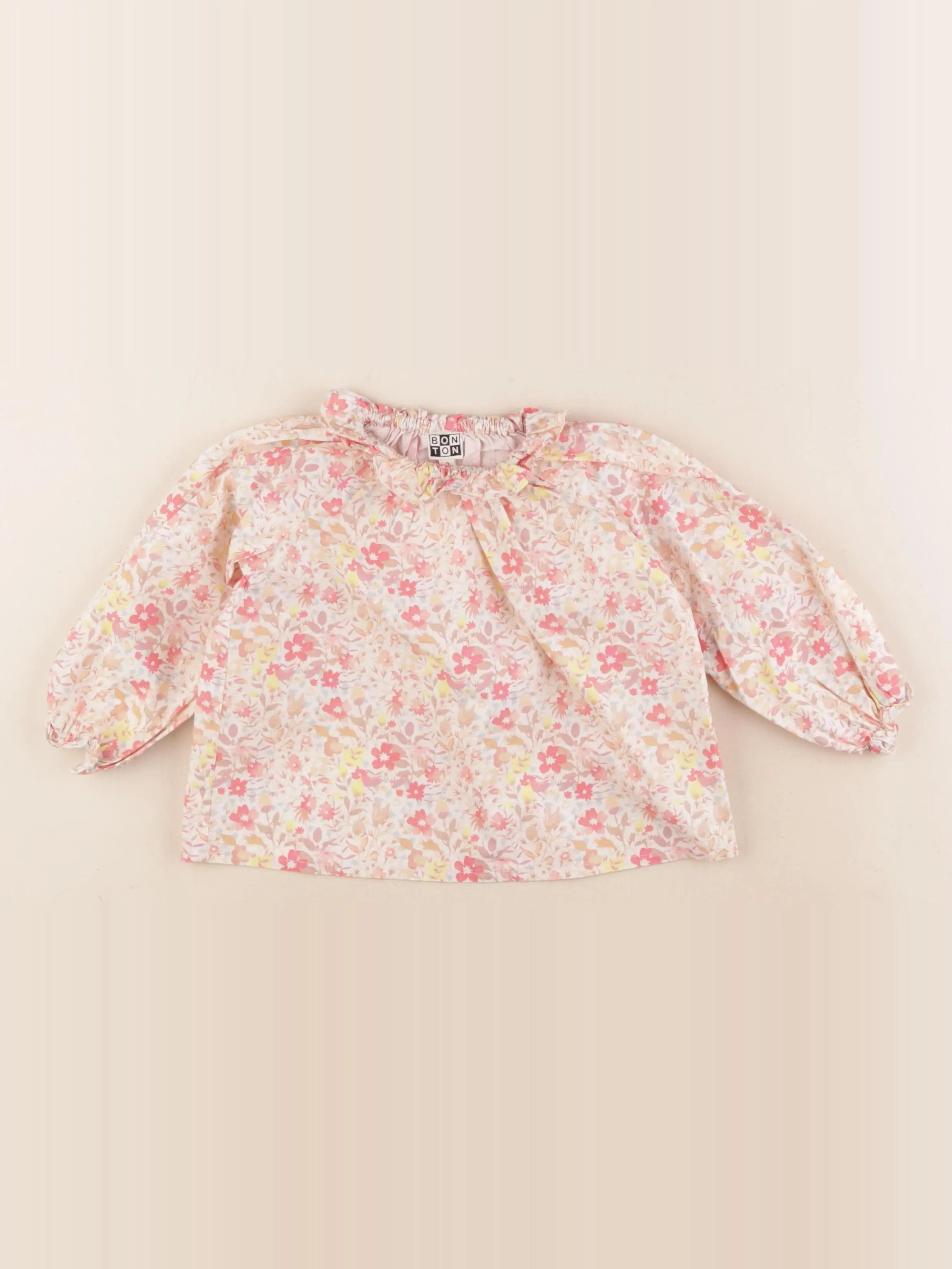 Bonton - blouse multicolore - 3 ans