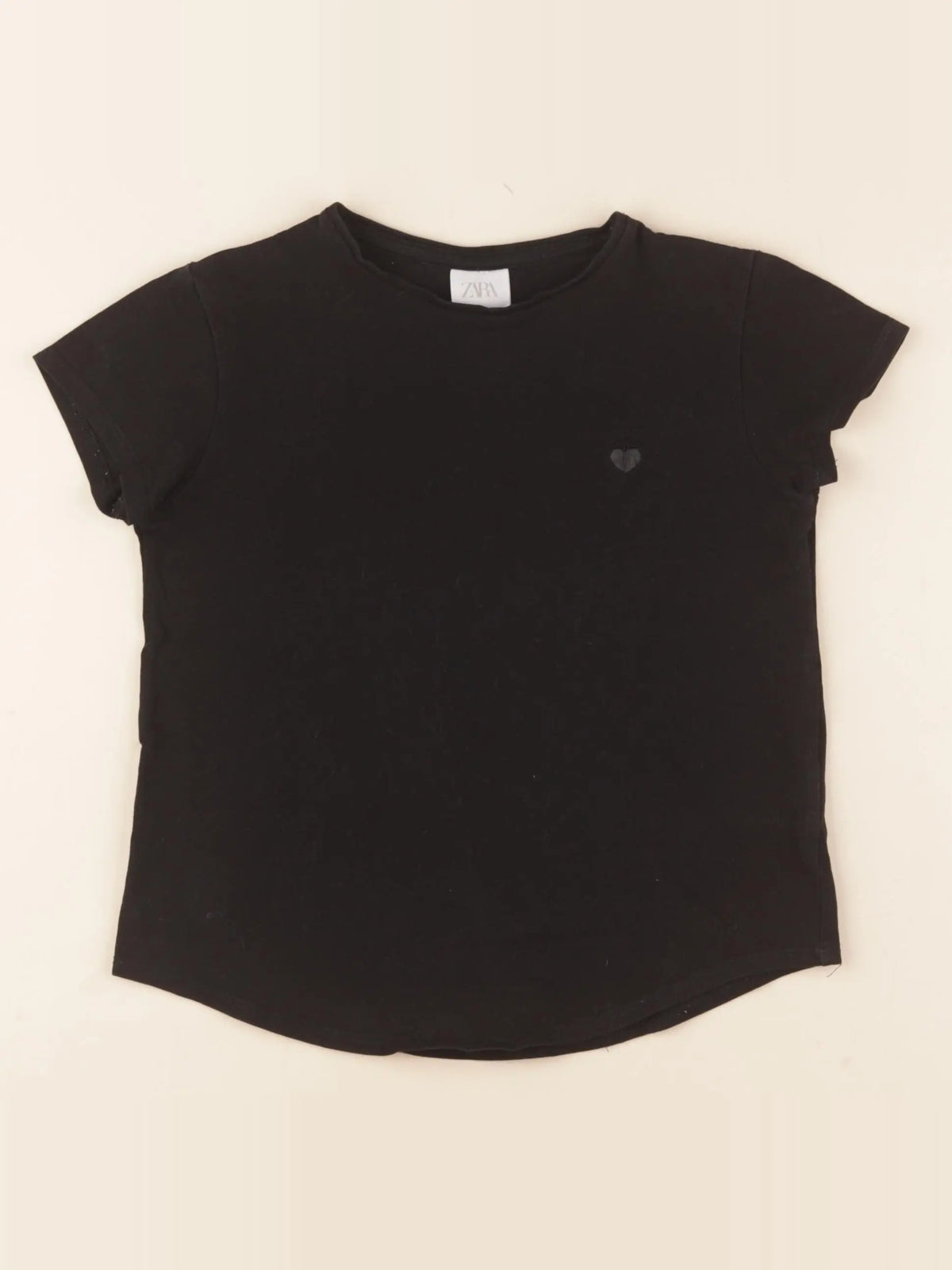 Zara - tee-shirt noir - 6 ans