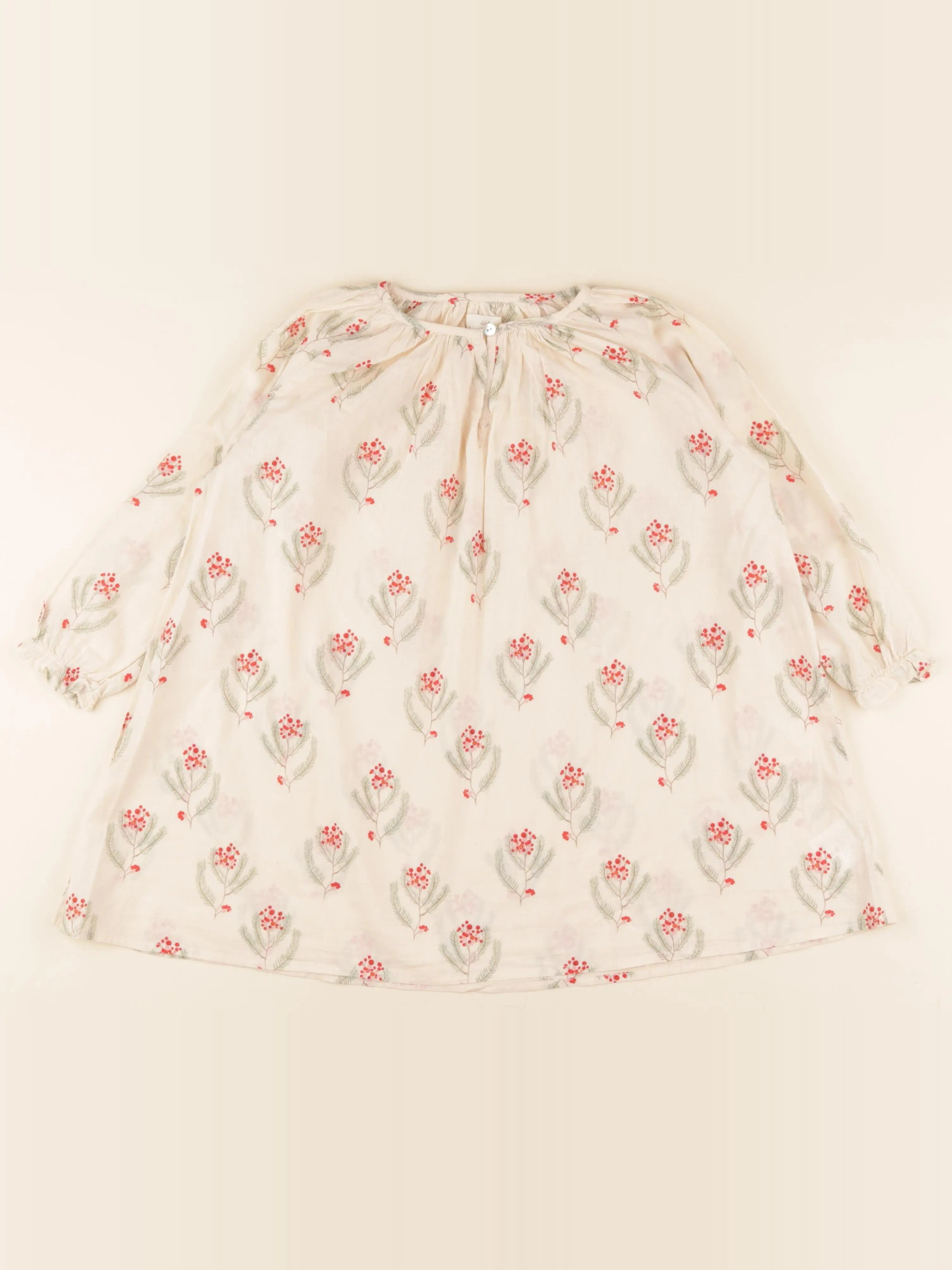 Konges slojd - robe beige - 4 ans