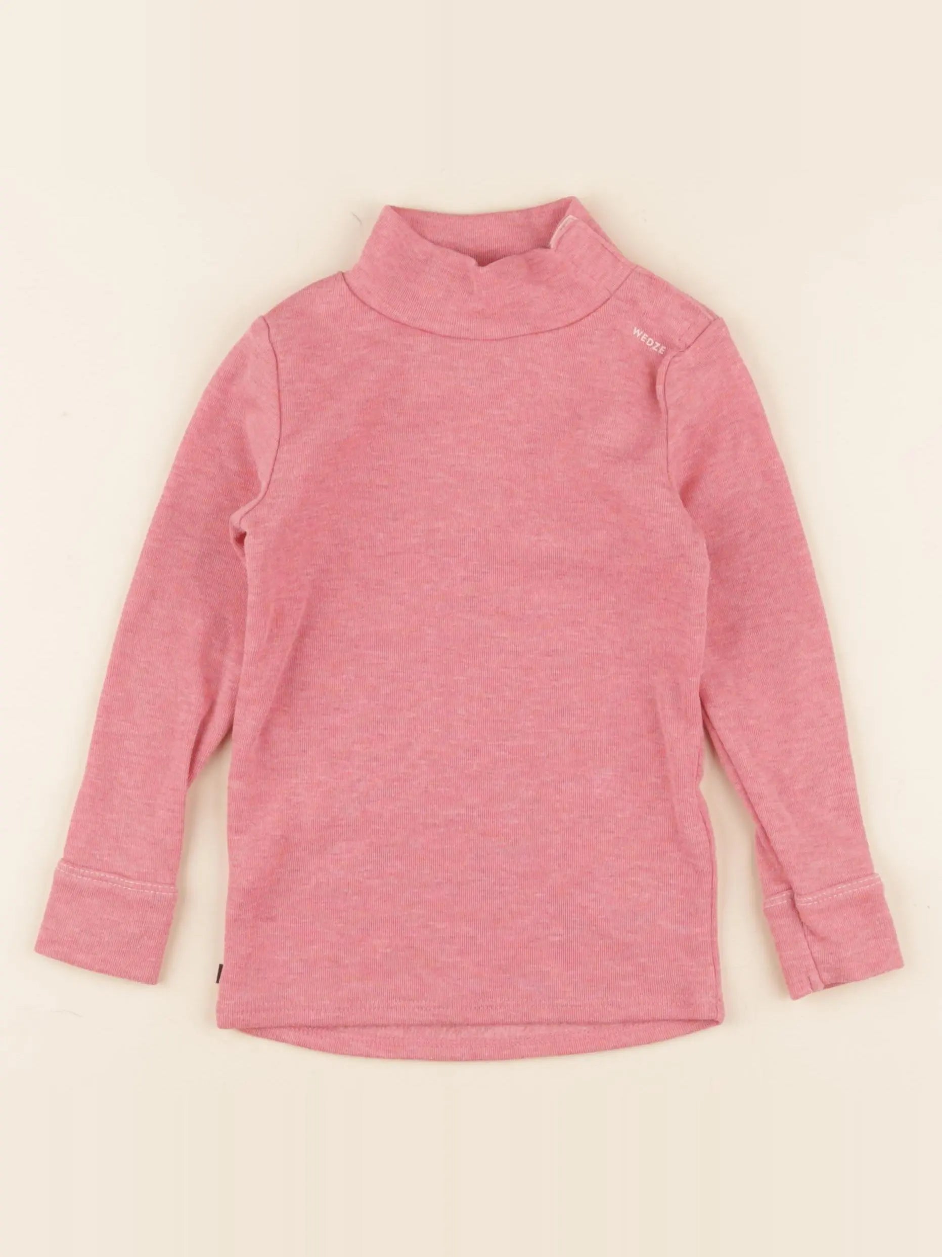 Decathlon ski - sous-pull technique rose - 3 ans