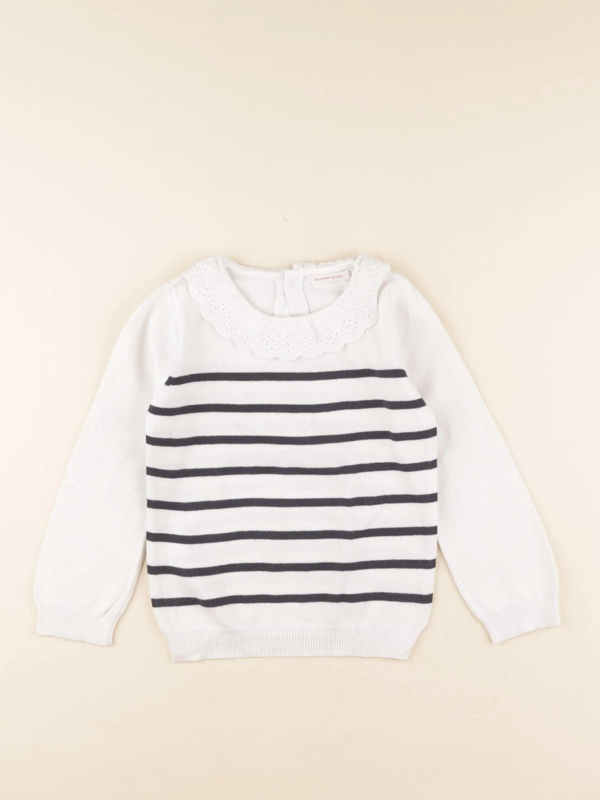Monoprix - sweat bleu - 6 ans