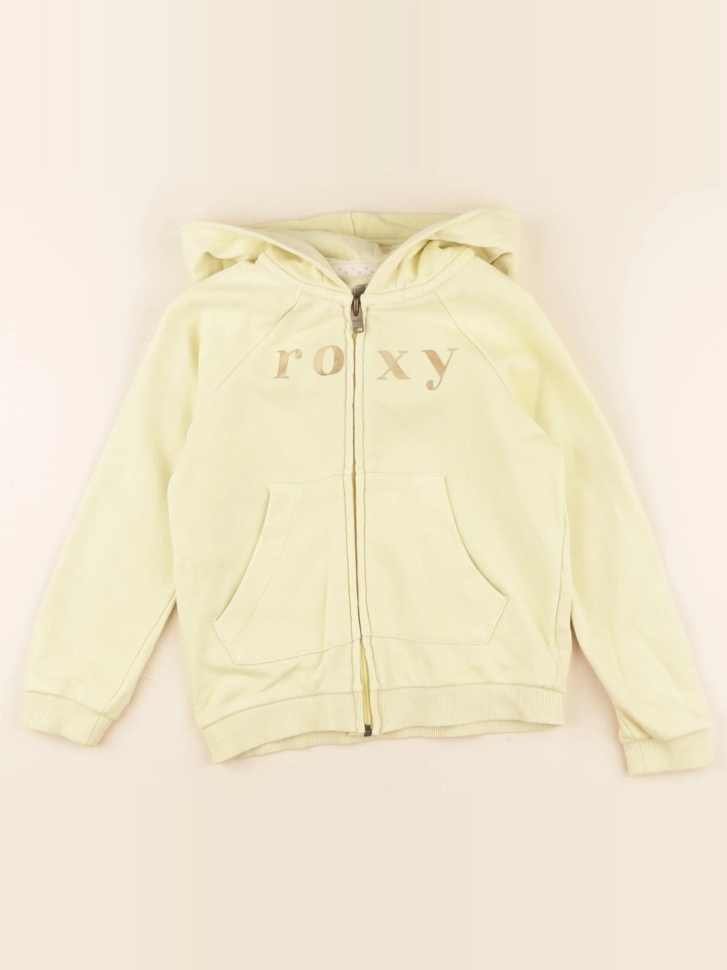 Roxy - sweat jaune - 6 ans