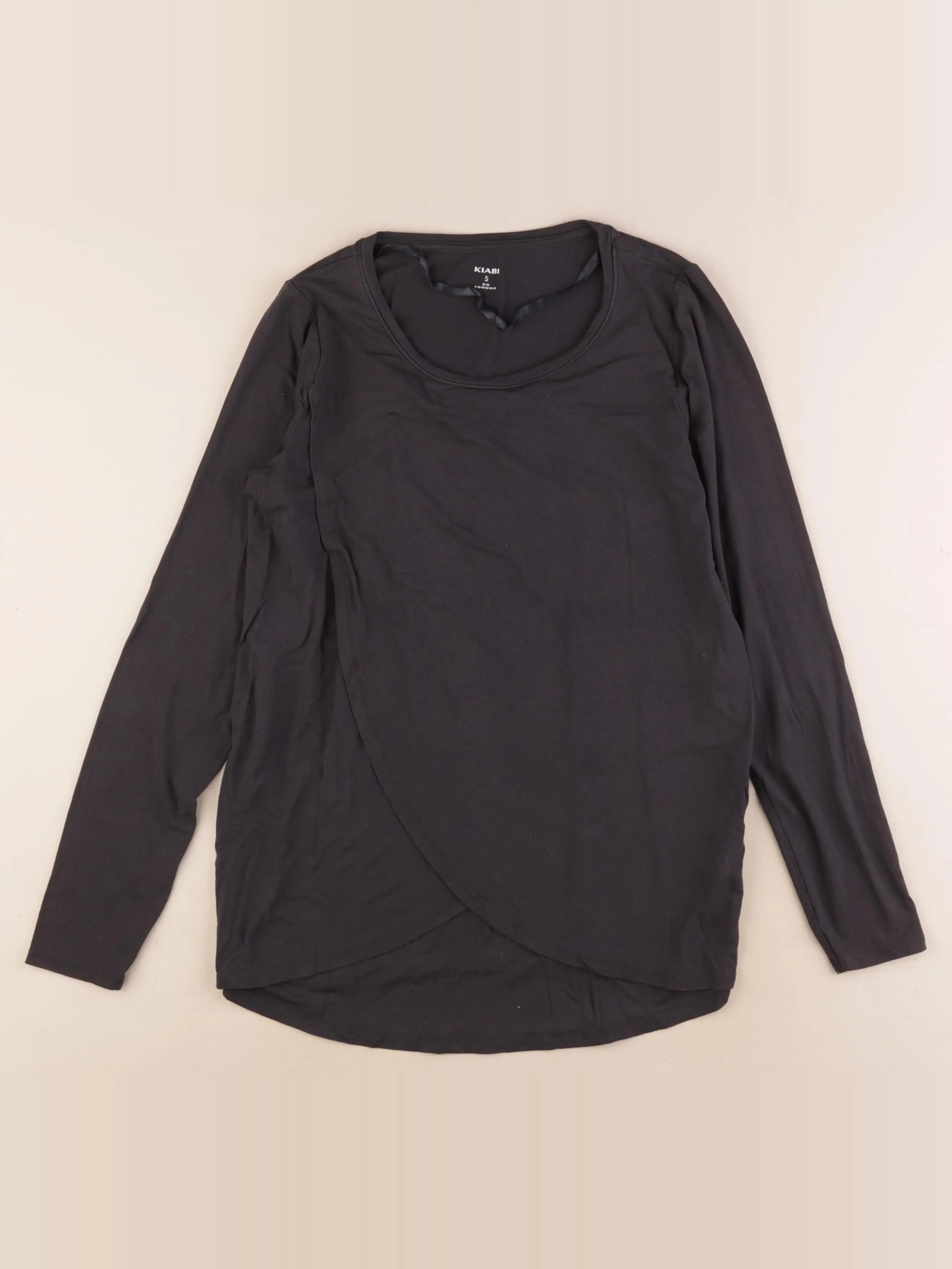 Kiabi - tee-shirt allaitement gris - s