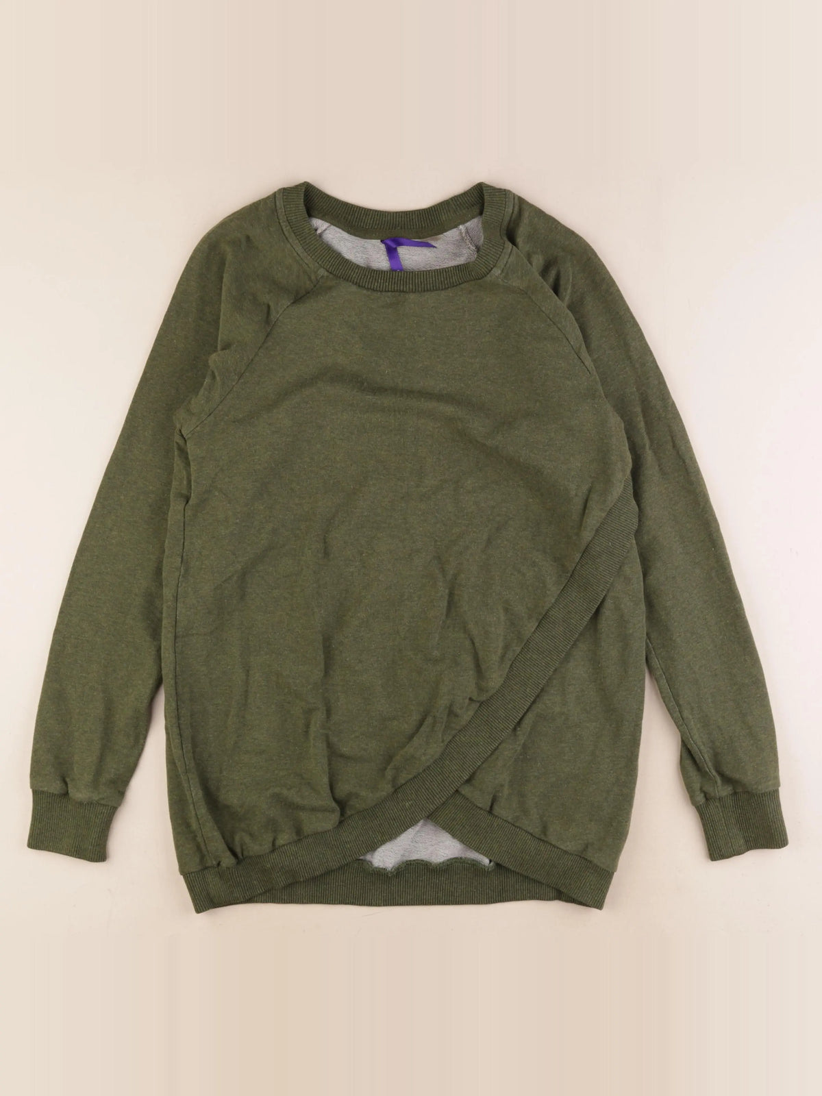 Seraphine - pull grossesse, allaitement vert - s