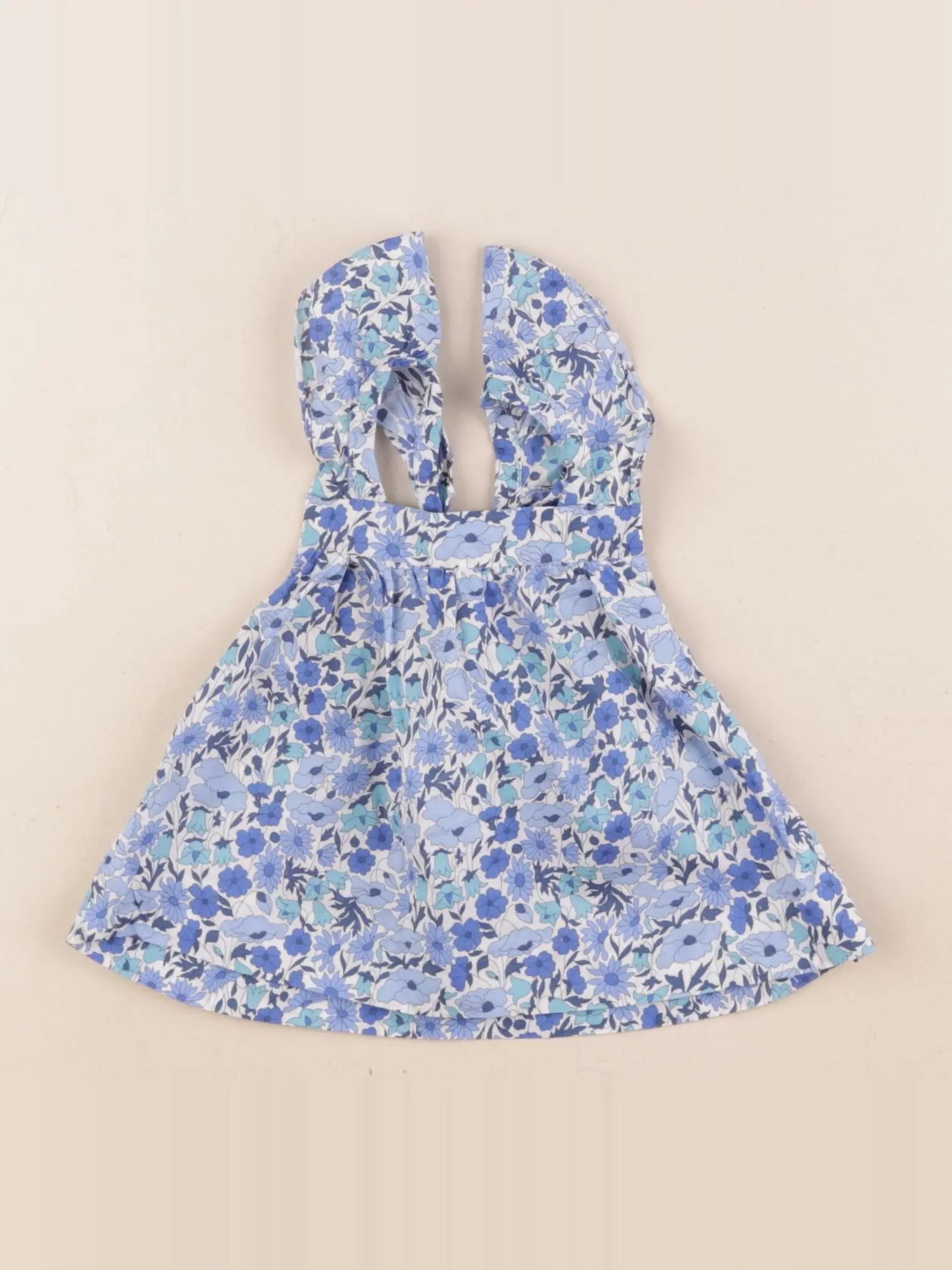 Jacadi - blouse liberty bleu - 6 mois