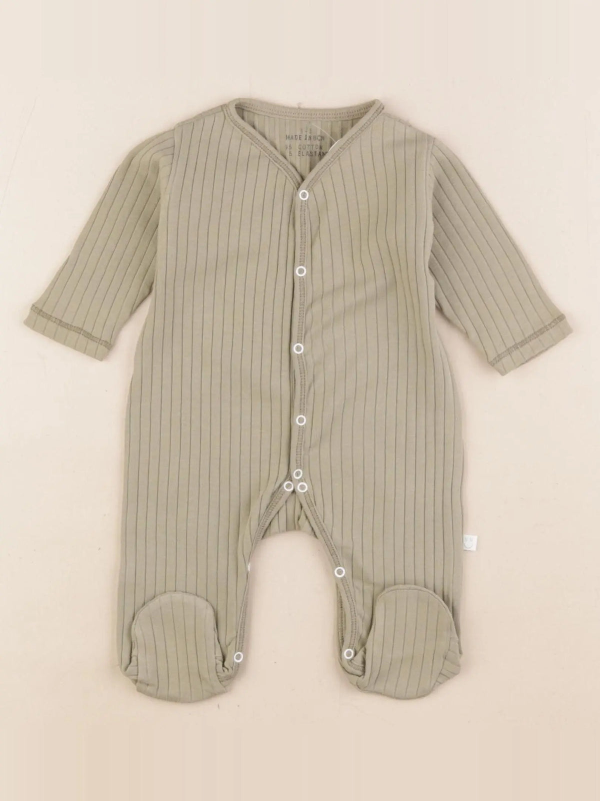 Pyjama coton vert