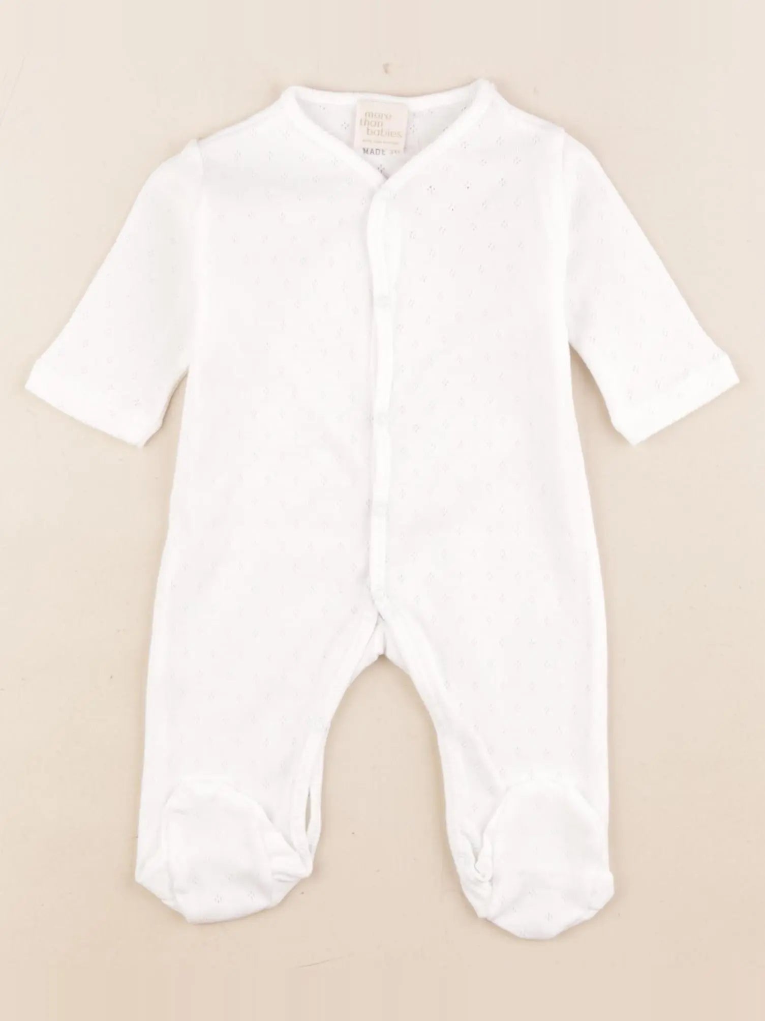 Pyjama coton blanc