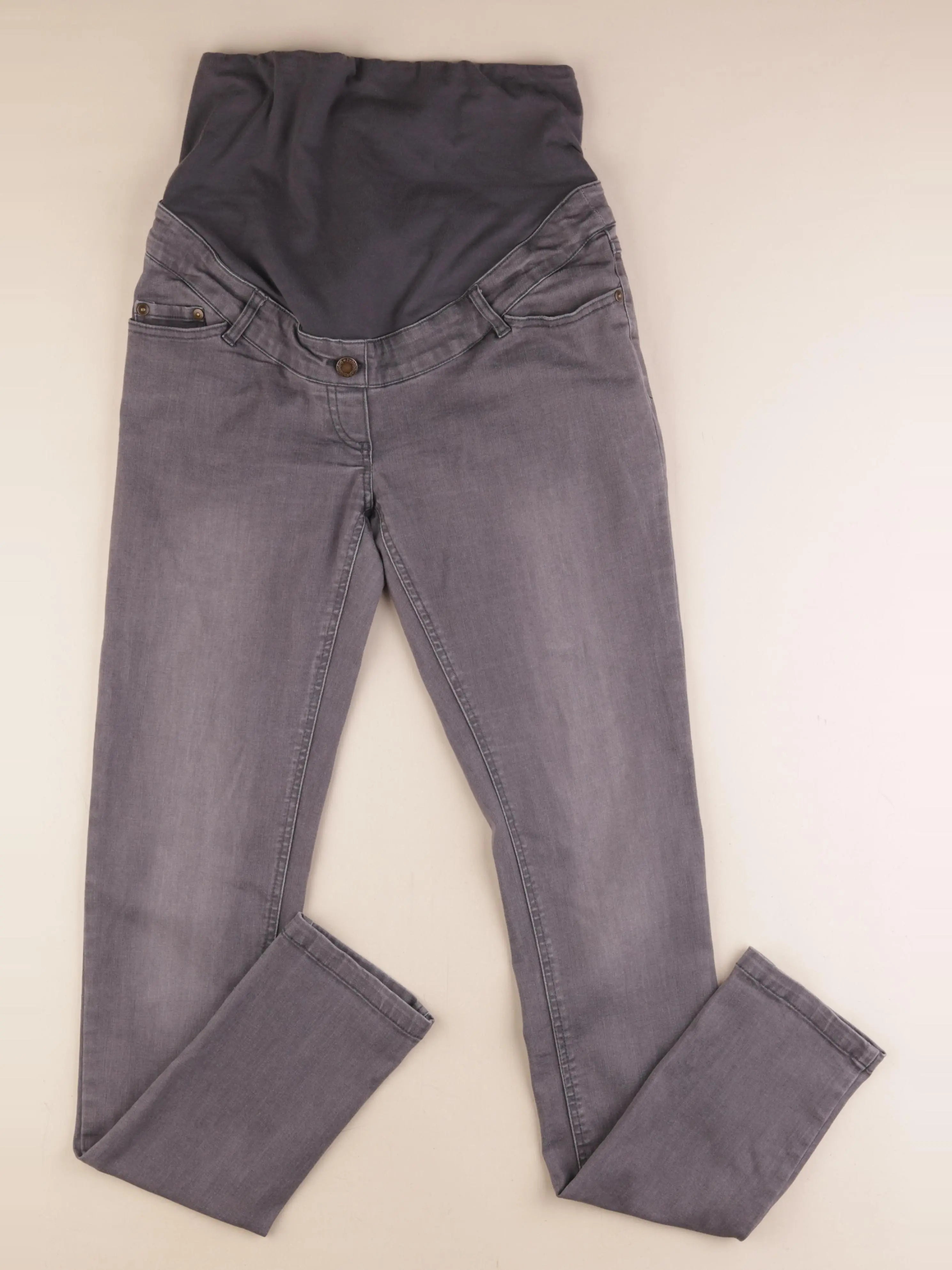 Vertbaudet - jean grossesse gris - 38