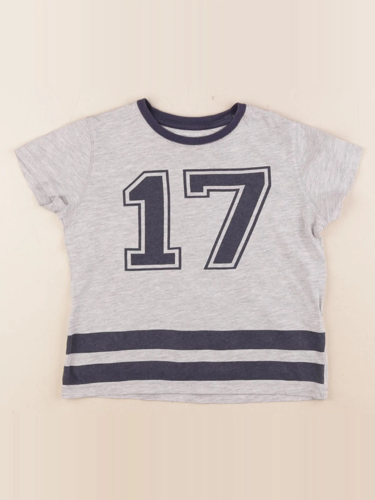 Monoprix - tee-shirt gris - 8 ans