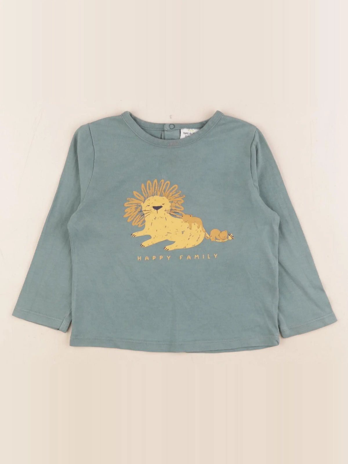 Tape à l'oeil - tee-shirt vert - 24 mois