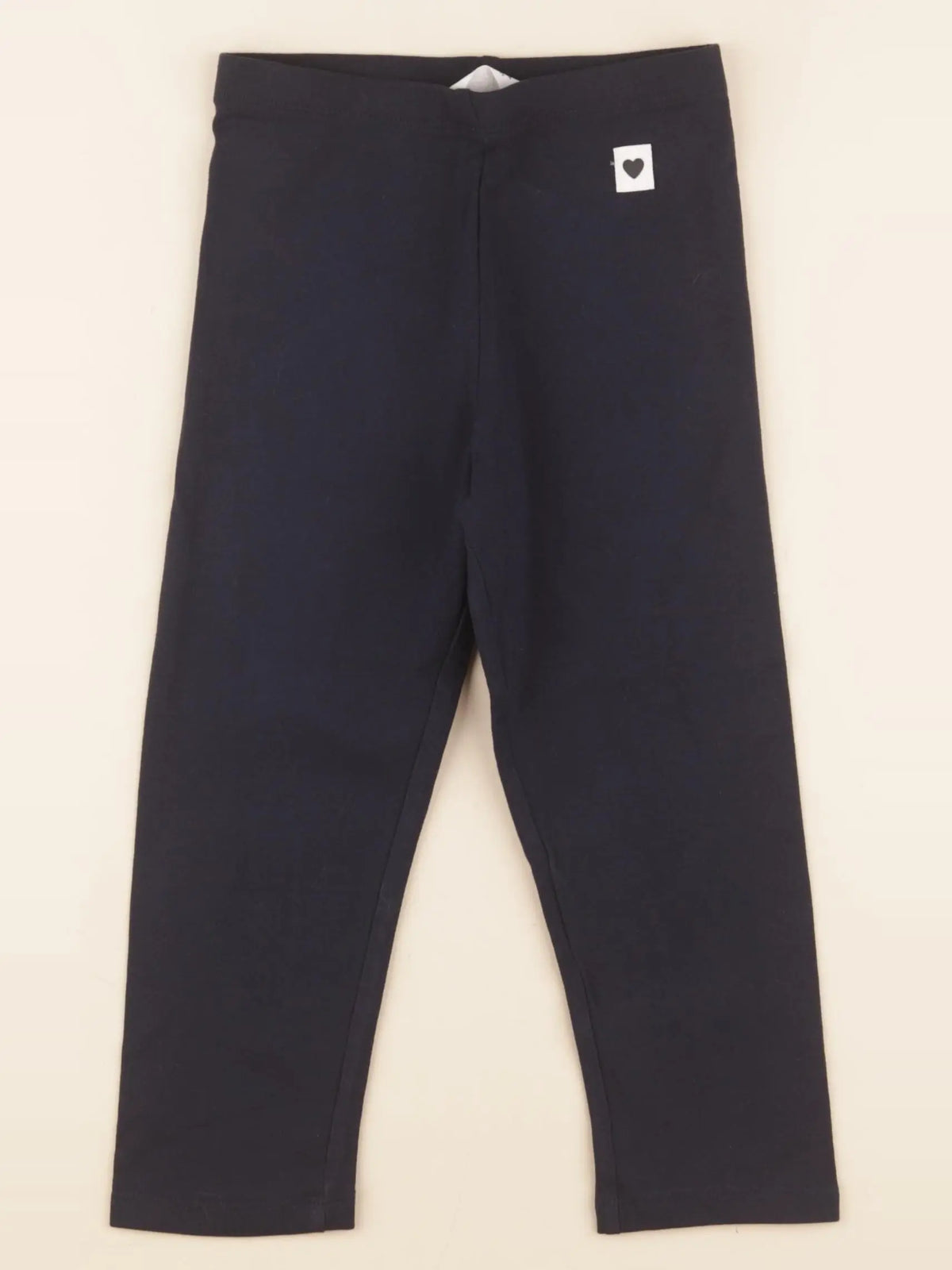 H&M - legging bleu - 8/9 ans
